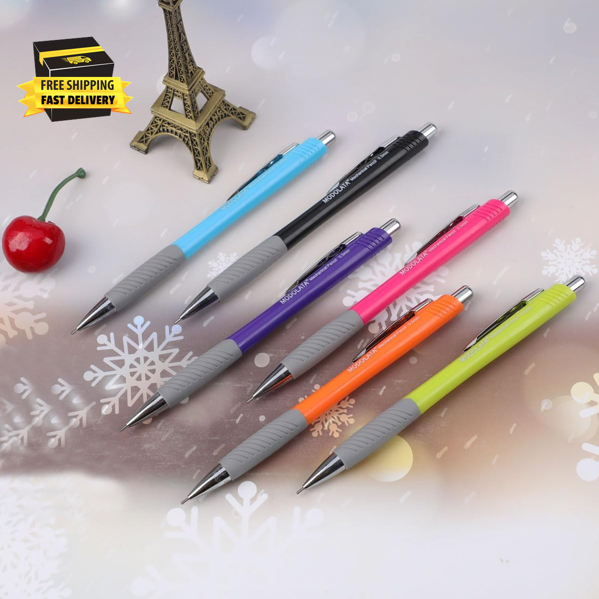 0.5MM Mechanical Pencil Set, Lead Pencils 0.5Mm for Student and Artist Drawing,