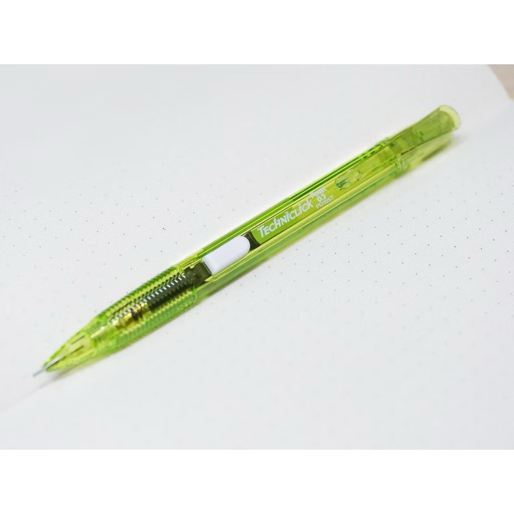x12 Pentel Techniclick Mechanical Pencil 0.5 mm Slide Click Set Mix Color Kids