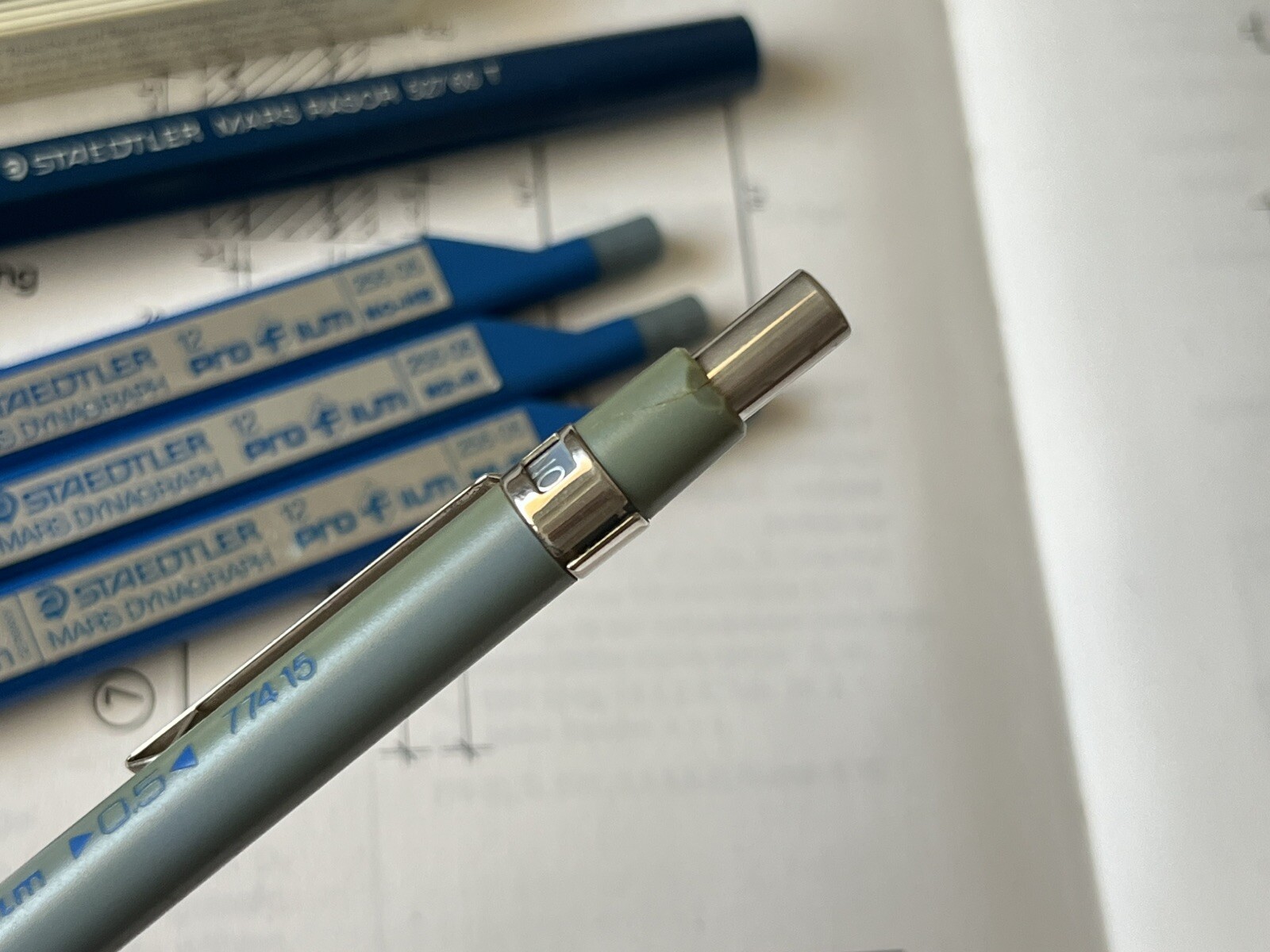 Extremely Rare Vintage Mechanical Pencil STAEDTLER PROFILM | 0.5 | 774 15