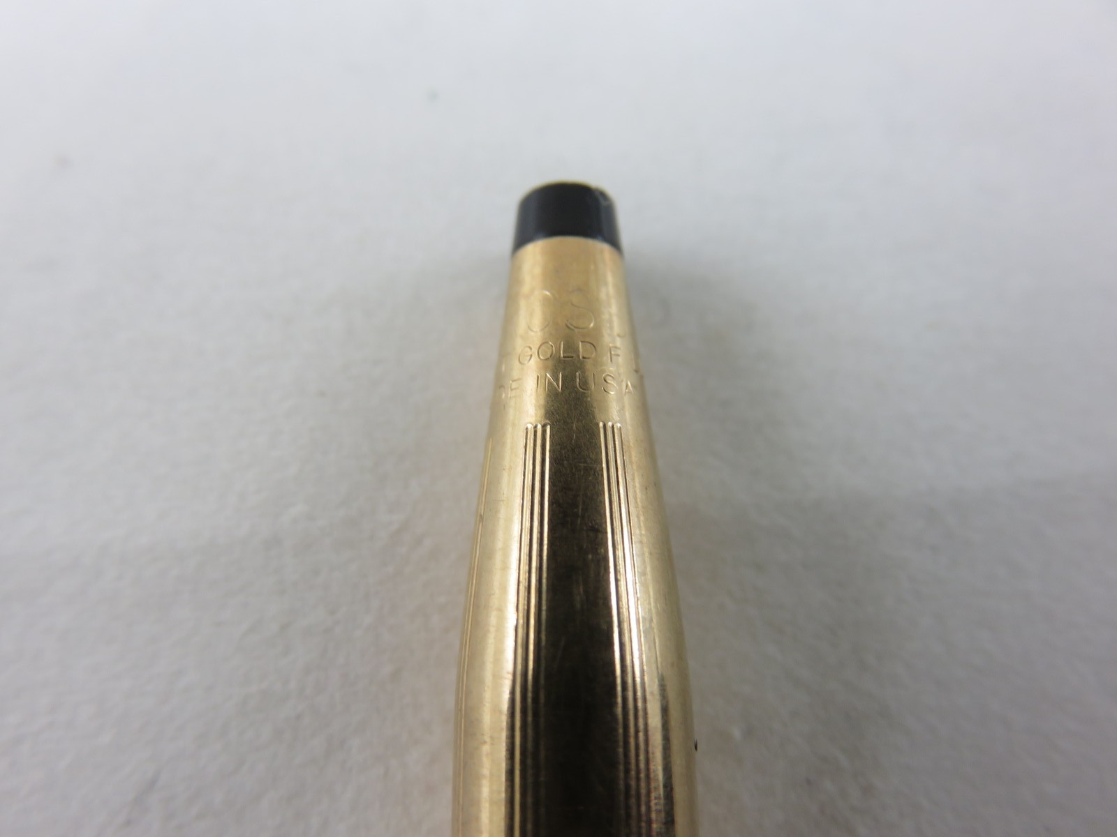 Cross 1/20 14K Gold Filled Mechanical Pencil Rose Etched Vintage Made In USA