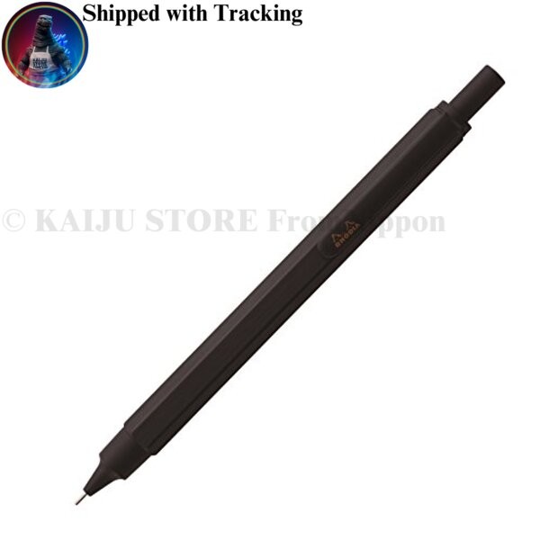 Rhodia Script Mechanical Pencil 0.5mm Aluminum Hex Body Black cf9299
