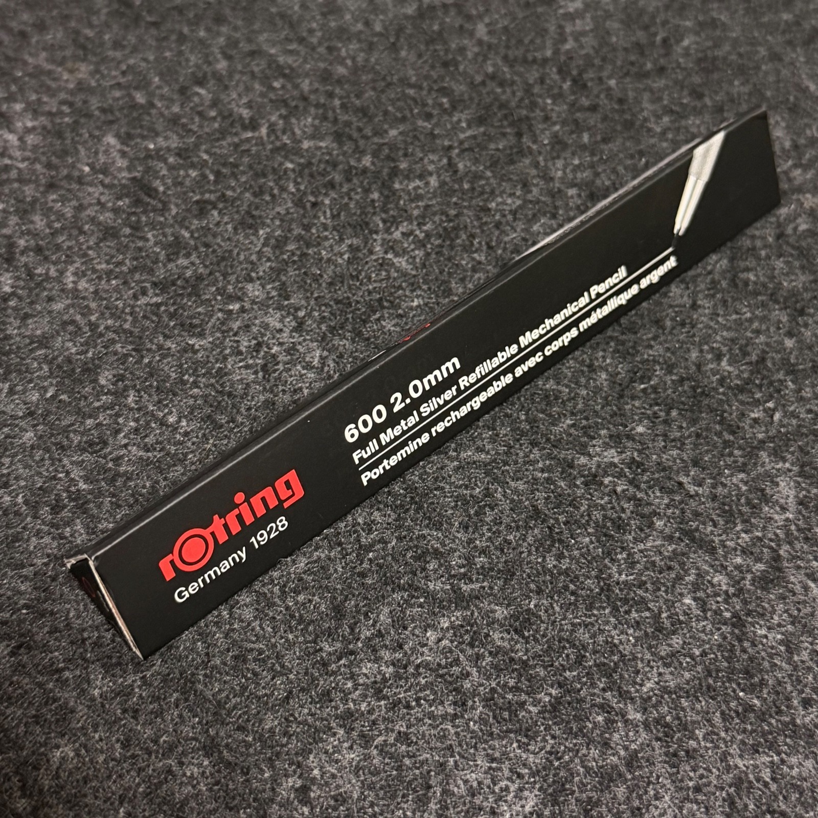 rOtring 600 2.0mm Silver 1911-703 Discontinued Lead Holder New
