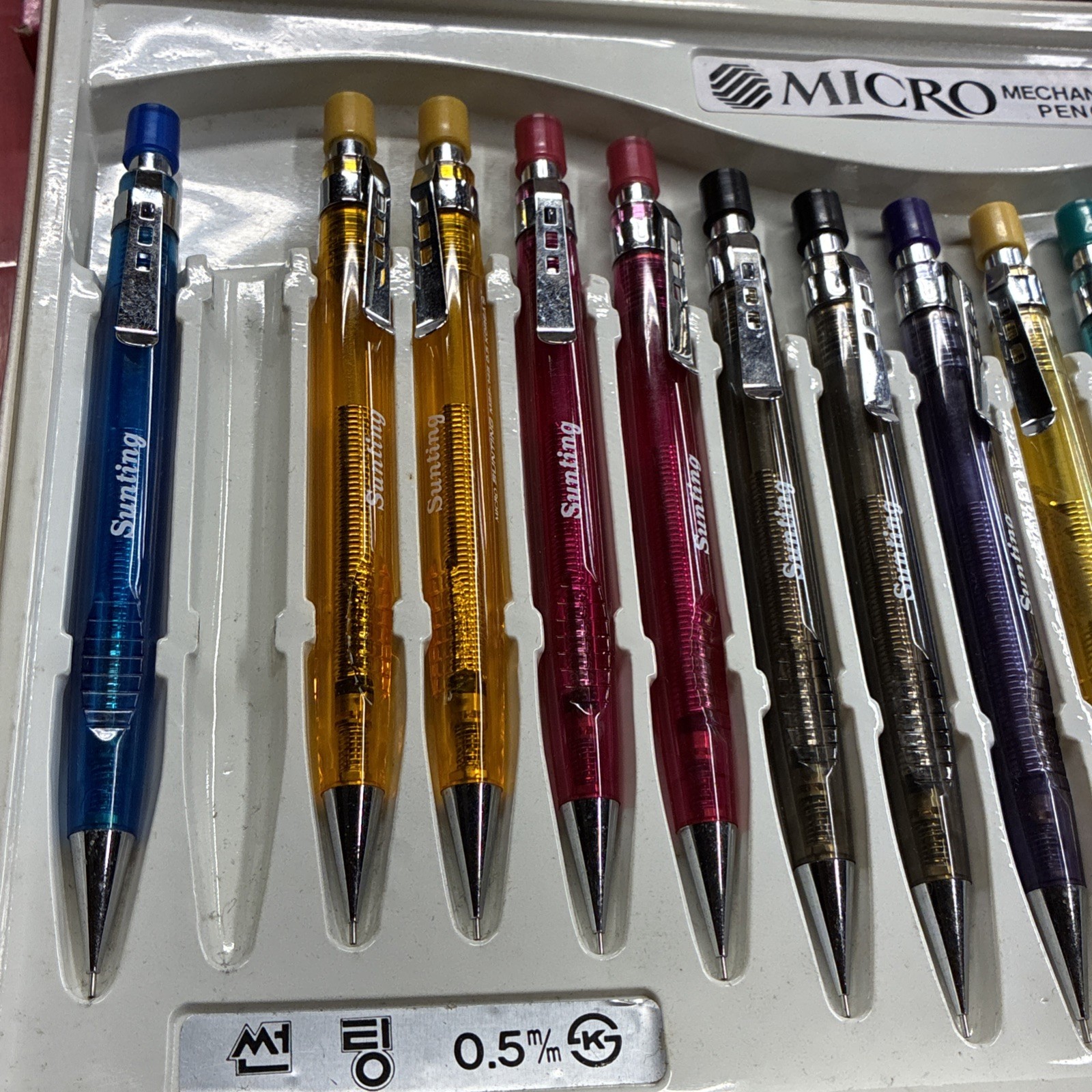Micro Mechanical Pencil Set