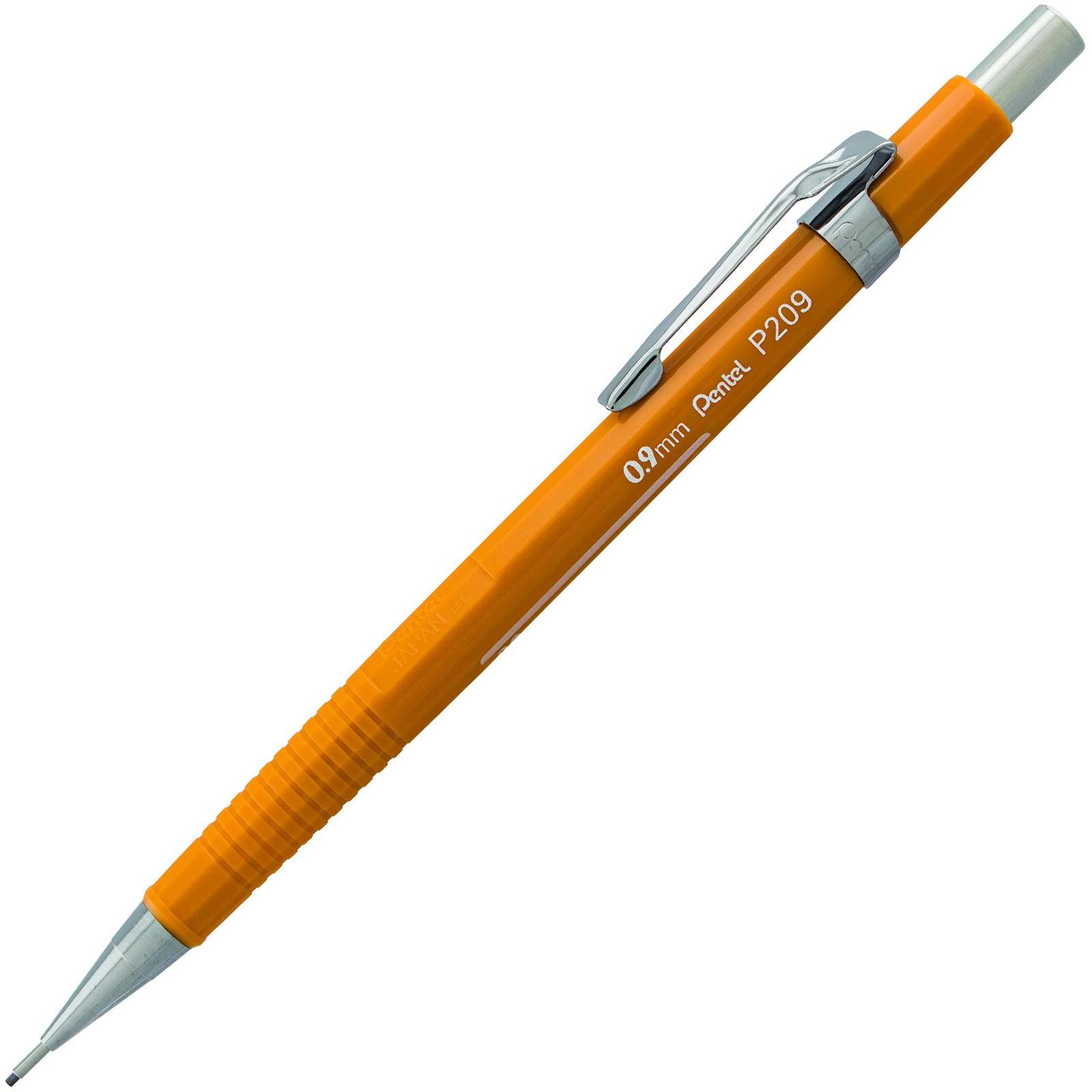 Pentel Sharp Mechanical Pencil, 0.9mm Lead Size, 1 Count (Pack of 12), Yellow