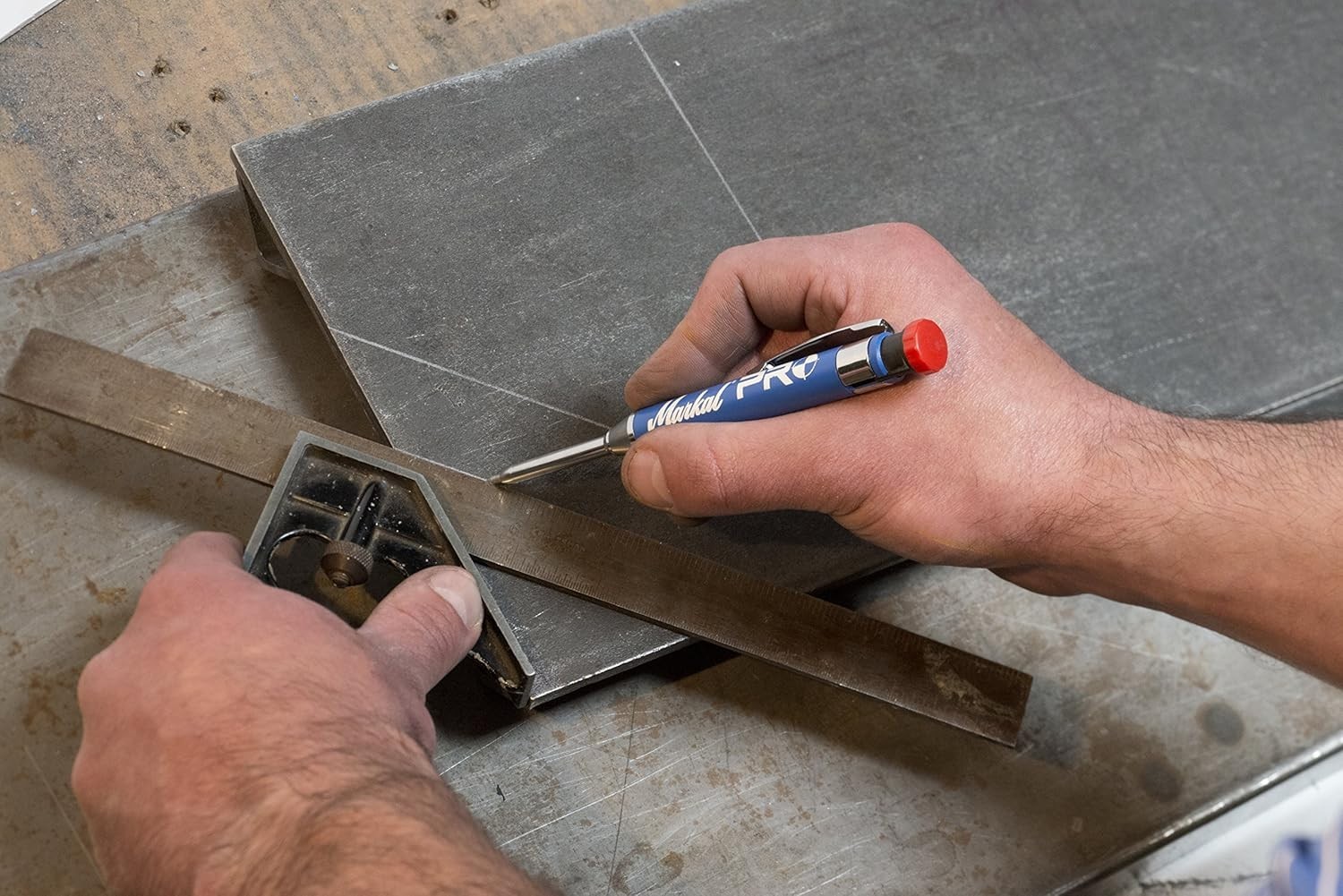 Graphite Lead Welding Marker with Sharpener