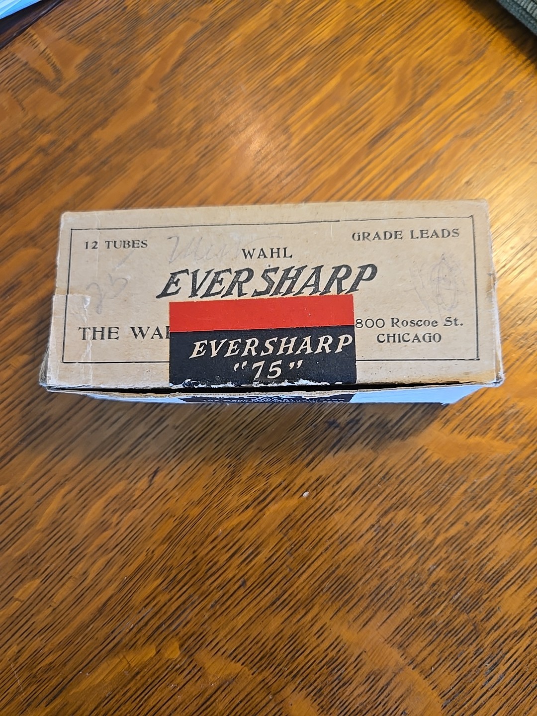 Vintage Wahl Eversharp “75” Black Soft Tubes In Box