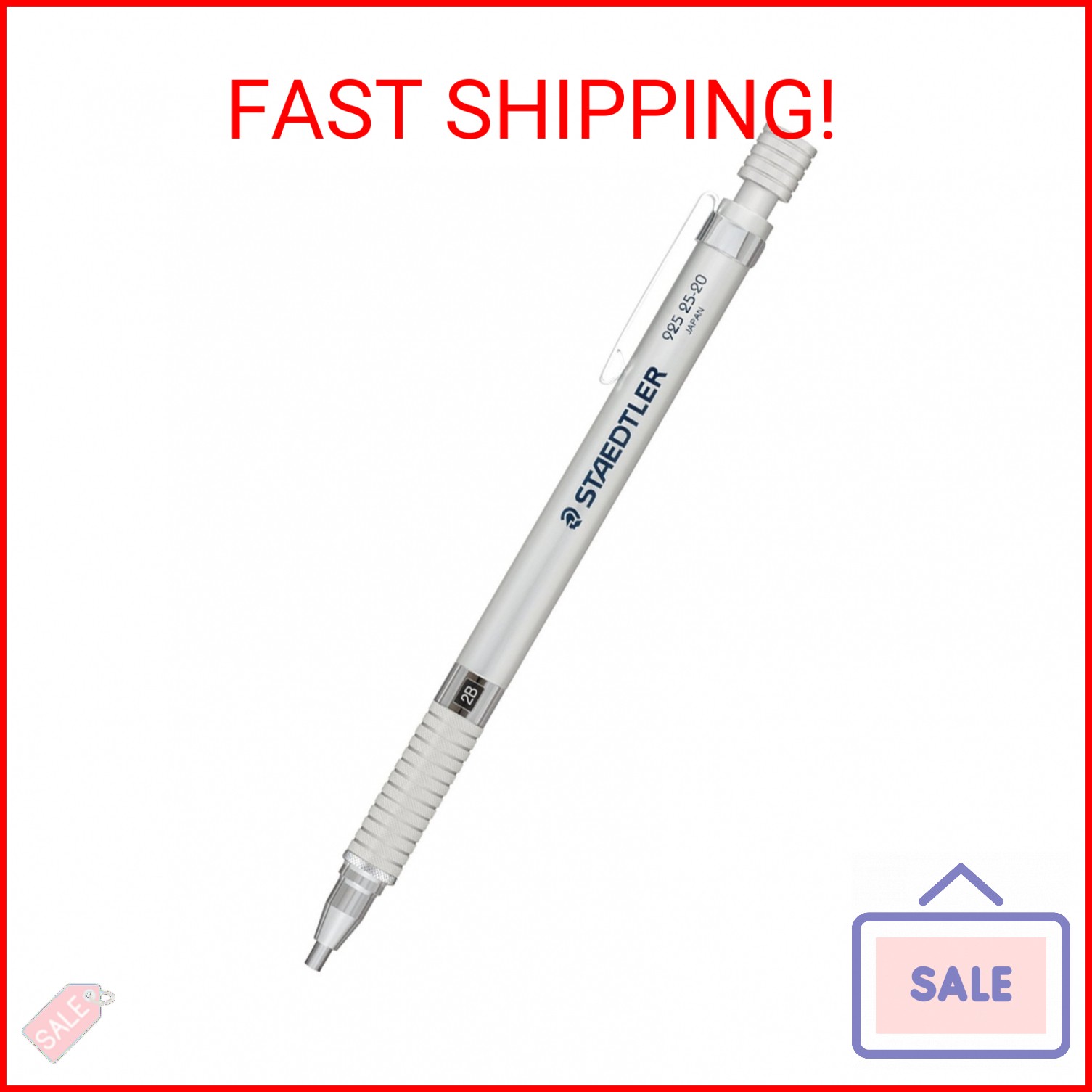 STAEDTLER 2.0mm Mechanical Pencil Silver Series (925 25-20)