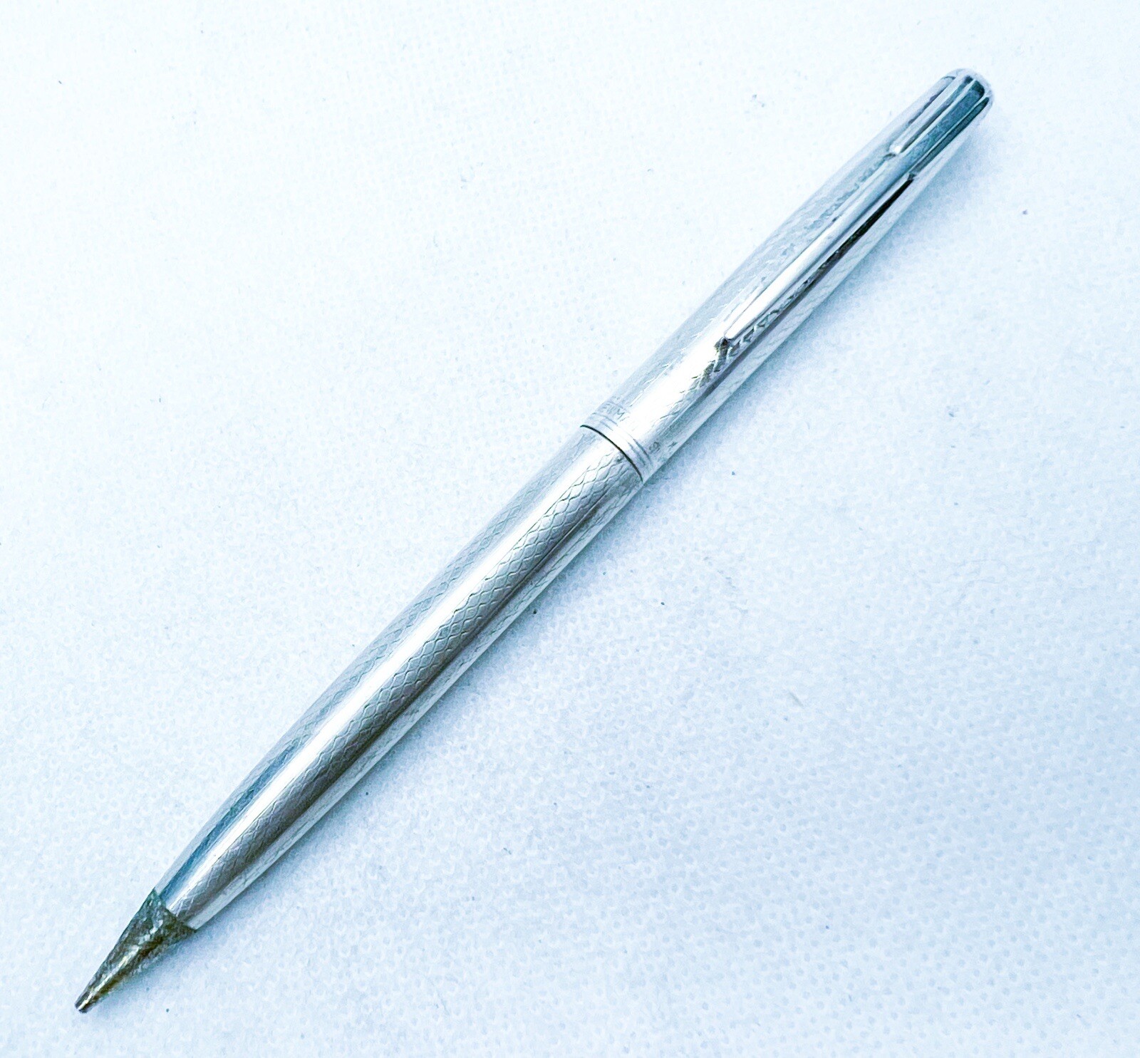 Newman Sterling Silver Mechanical Pencil two colors continues twist 0.9mm