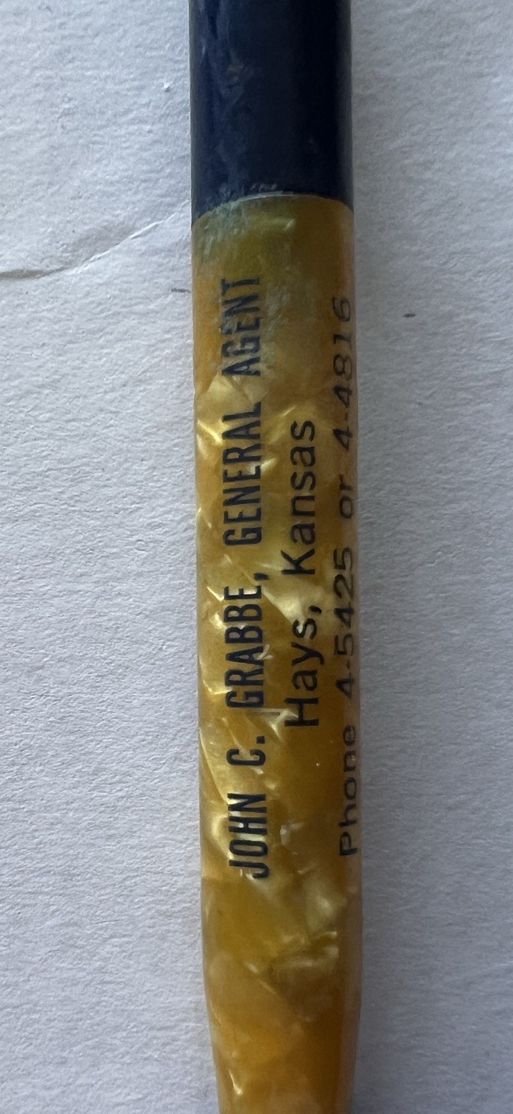 Farm Bureau Mutual – Kansas Farm Life Insurance Vintage Mechanical Pencil