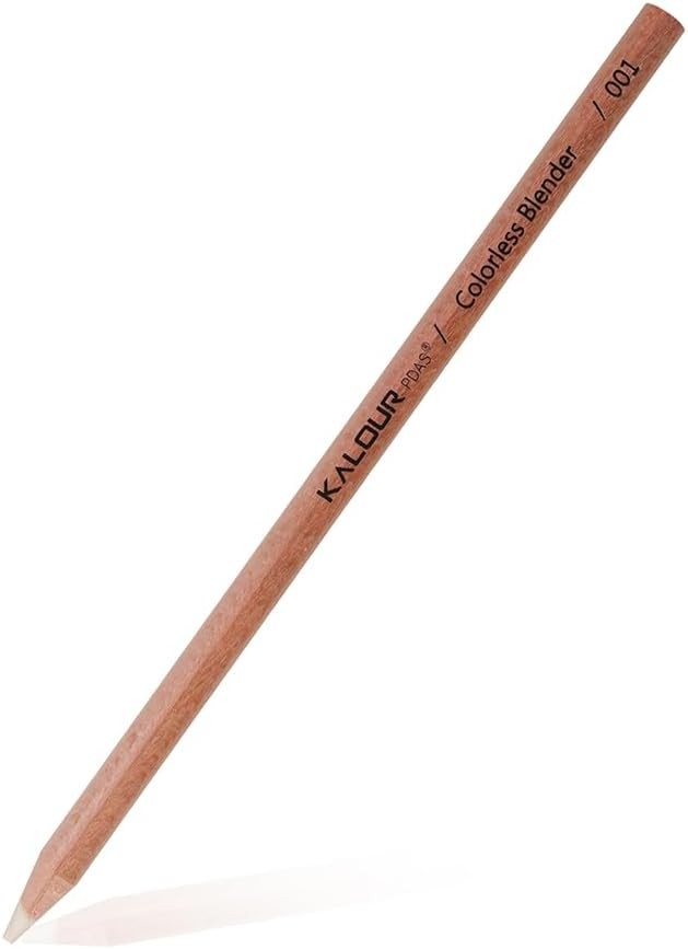 KALOUR Colorless Blender and Burnisher Pencils 6 Count (Pack of 1), colorless