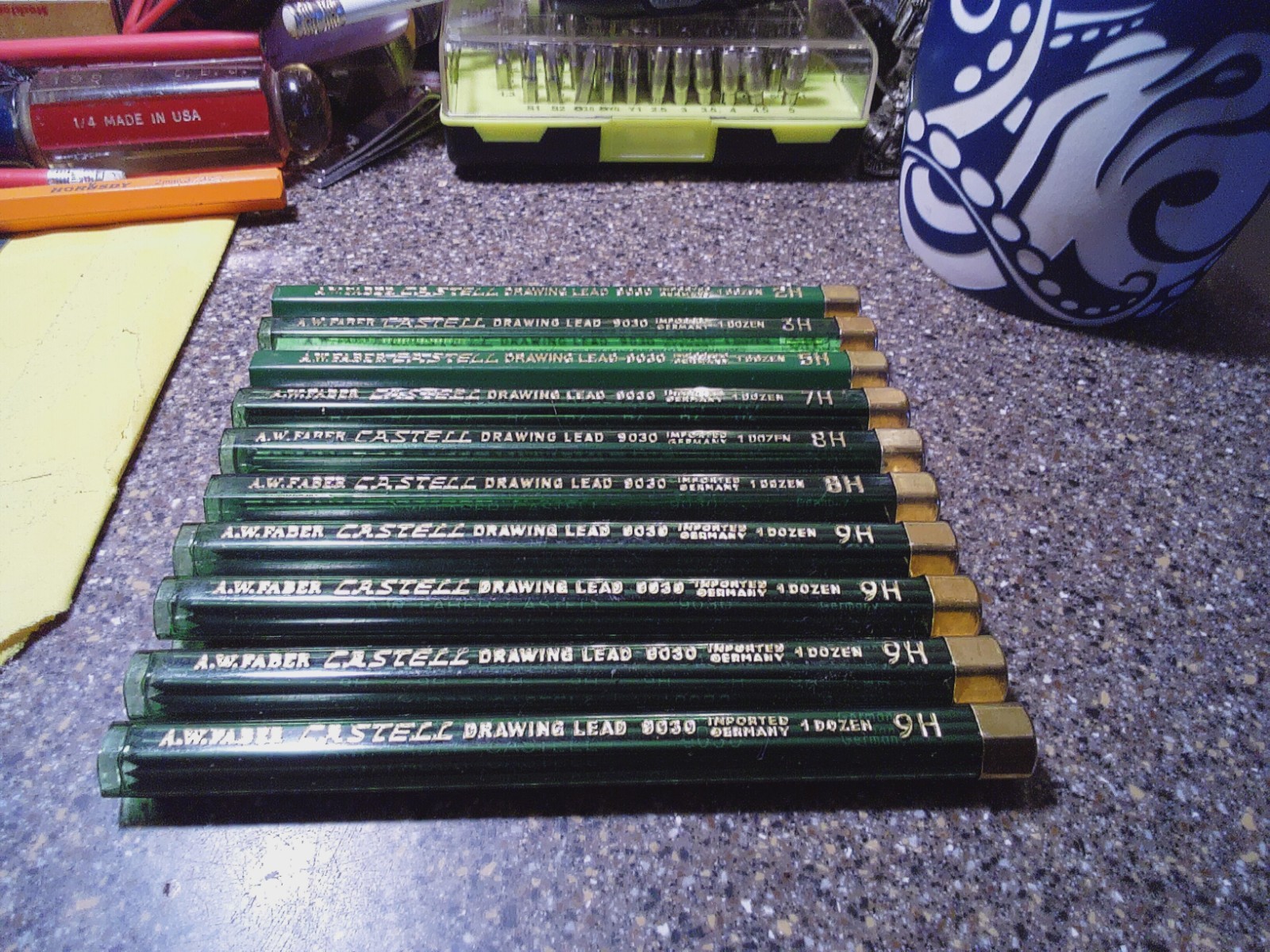 AW Faber Castell Pencil Refills Lead 10 Tubes Imported From Germany