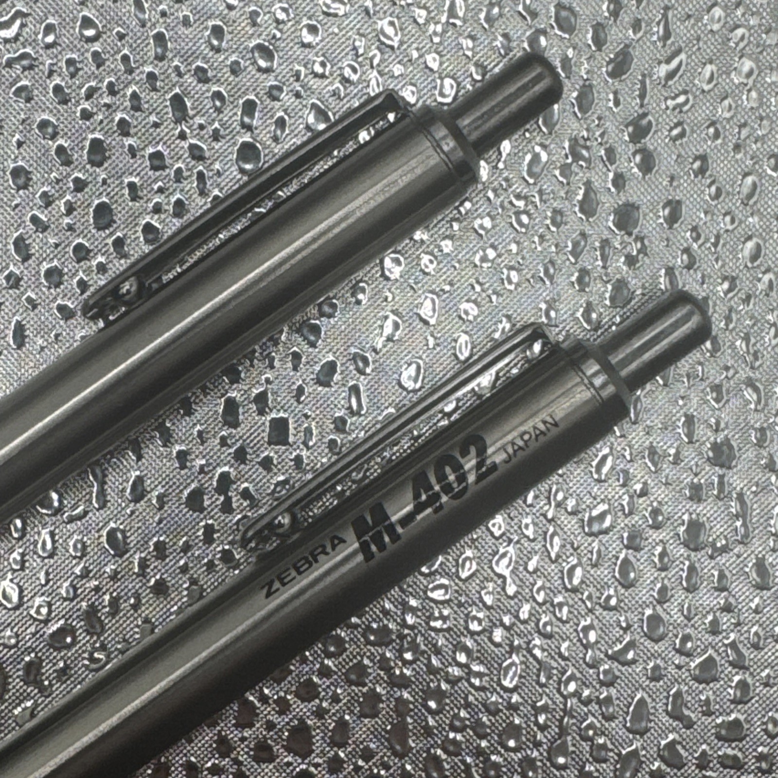 Used Zebra M-402 Mechanical Drafting Pencil 0.5mm And Matching Pen Japan Metal