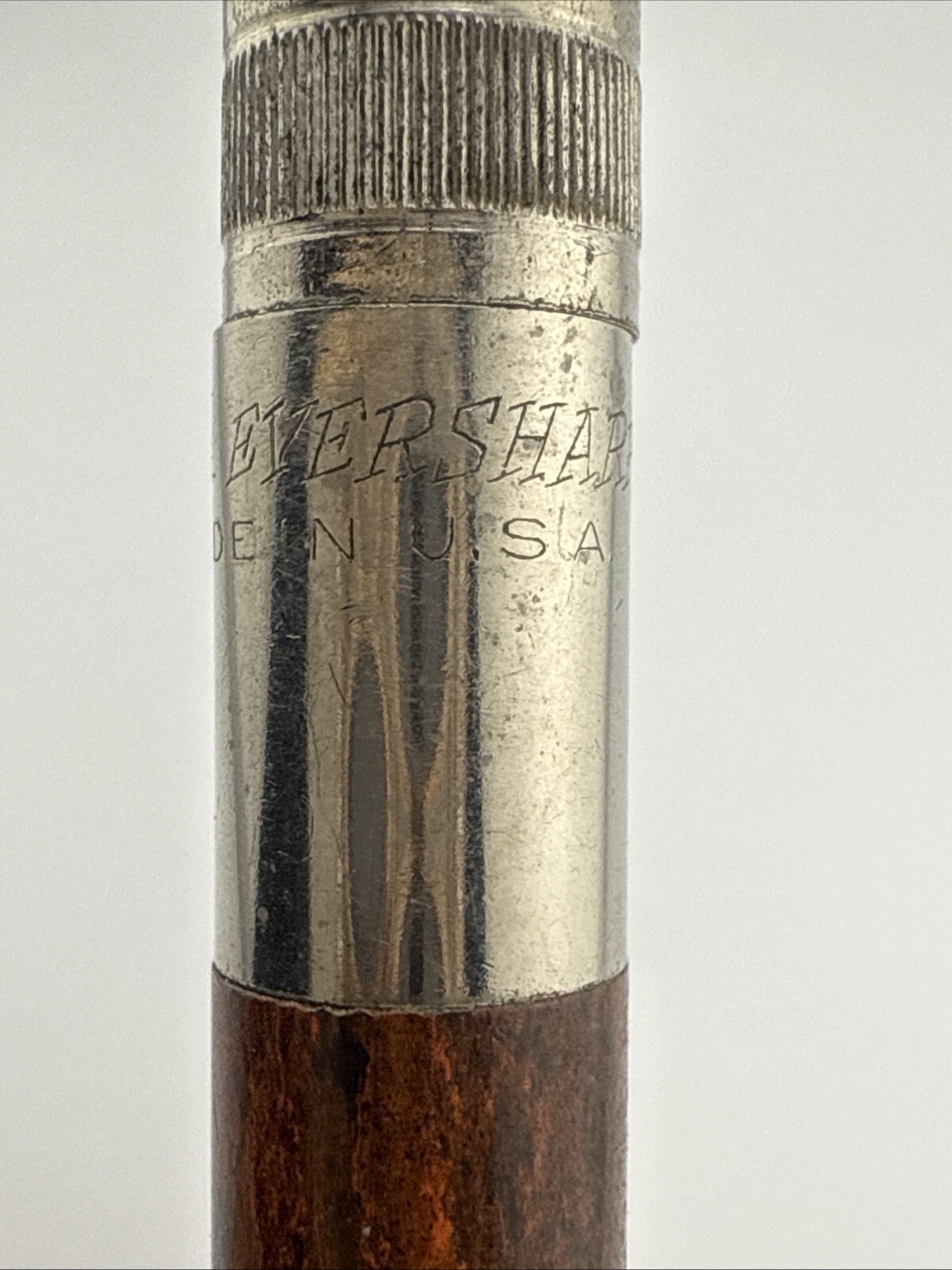 Eversharp Mechanical Pencil Wood Grain Design 5.5”