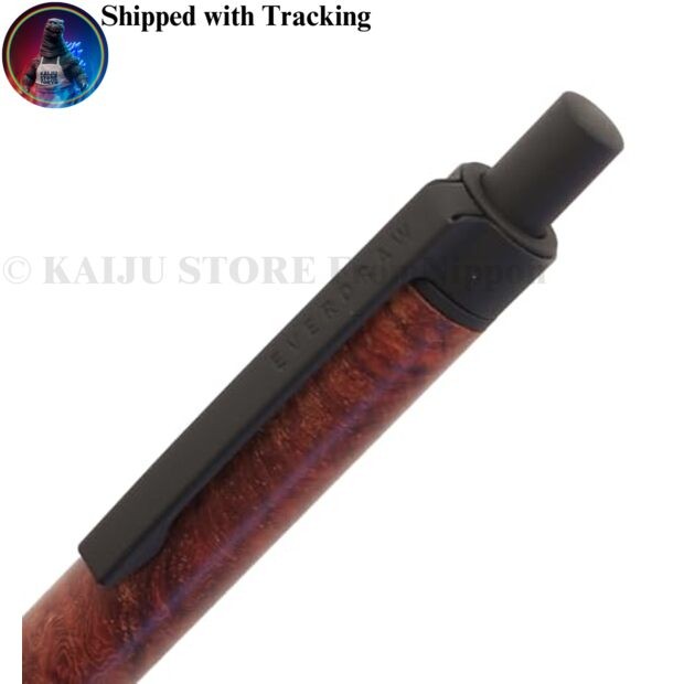 Luddite EverDraw Rosewood Matte Black Mechanical Pencil 0.5mm LDWBC-MP4RWC-05