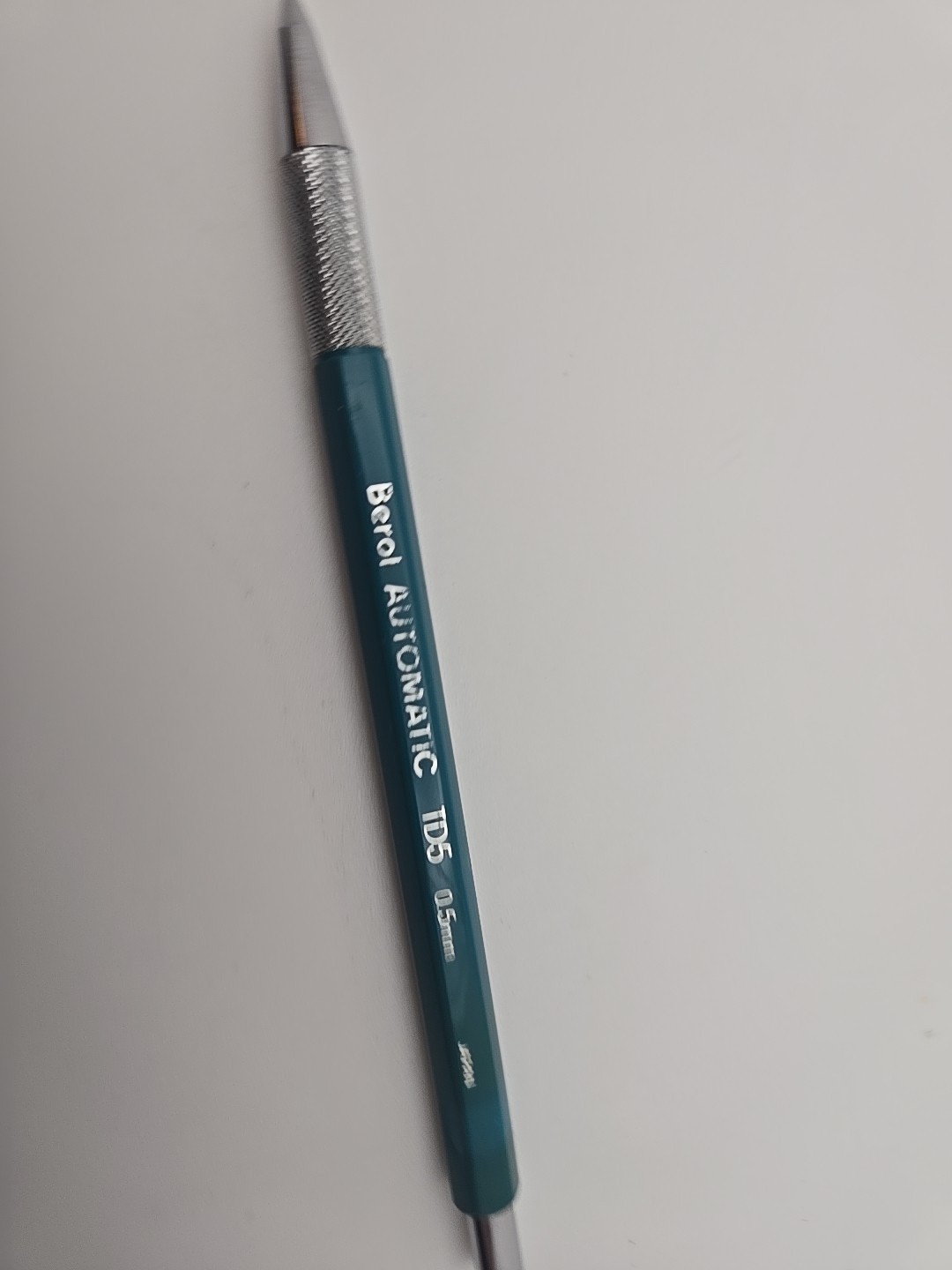 Berol TD5 0.5mm Automatic Drafting Pencil Turquoise, Vintage, Made in Japan