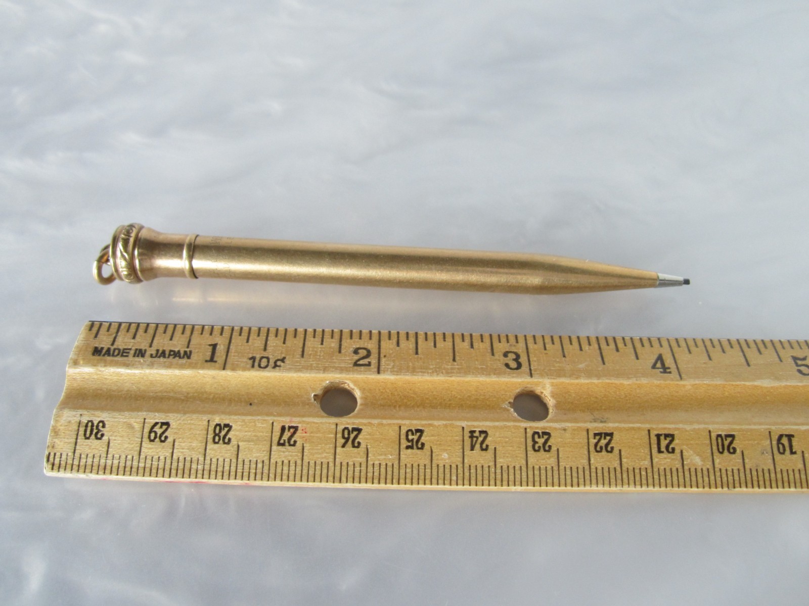 BEAUTIFUL ORIGINAL ANTIQUE WAHL EVERSHARP USA GOLD FILLED MECHANICAL PENCIL