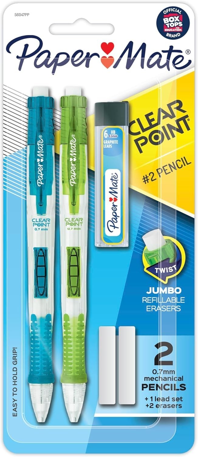 Precision Writing with Clearpoint Mechanical Pencils – 2 Pencils & 1 Refill