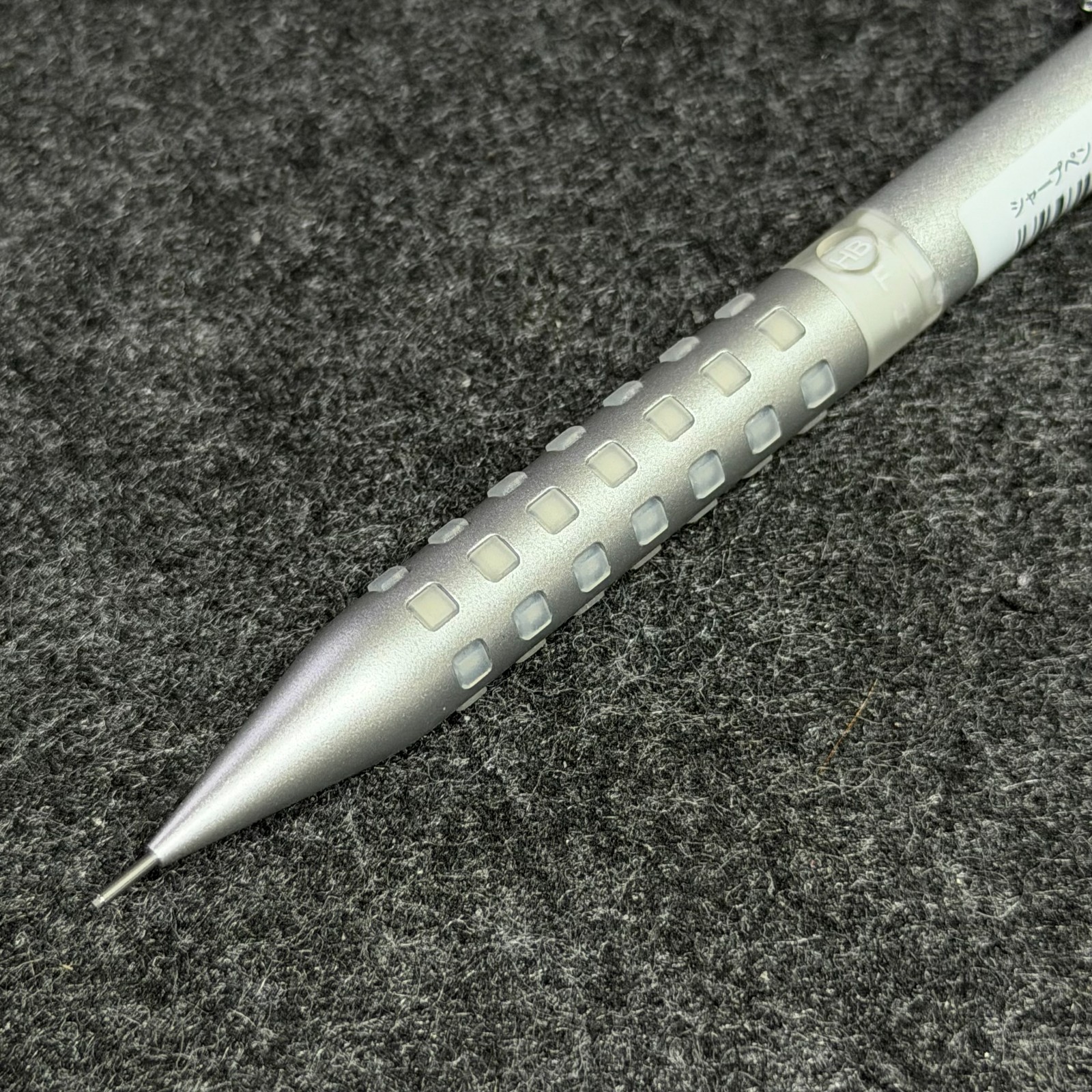 Pentel Smash Smashworks Limited Smart Silver 0.5mm Q1005-PL7 Pencil Clear Grip