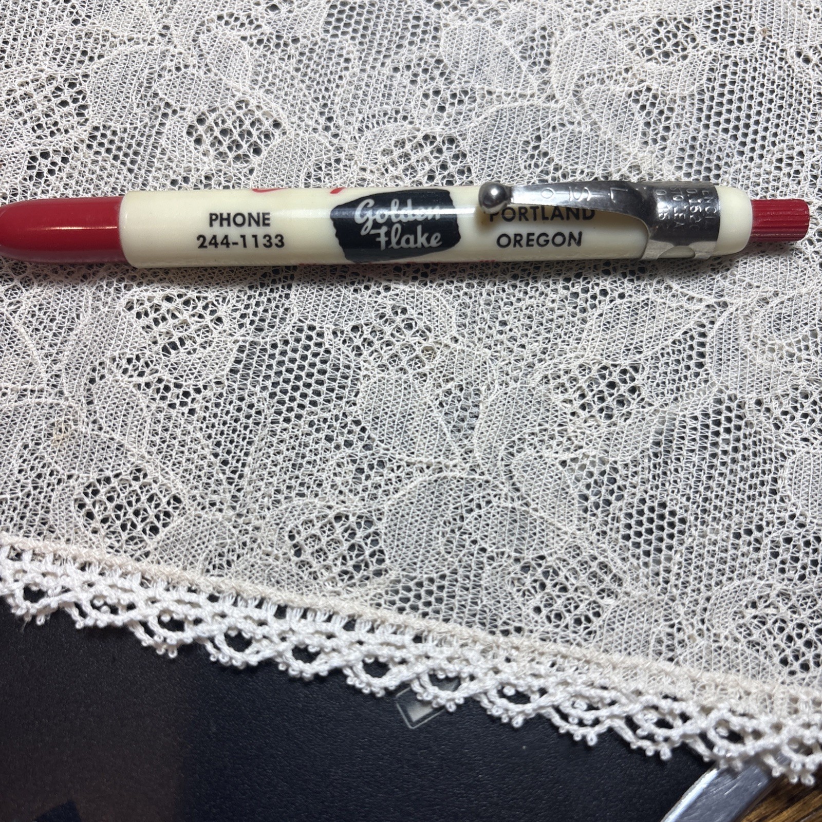 3 Vintage Advertising, Crayon, And Mechanical- Portland, Oregon.Delmonte Pickle