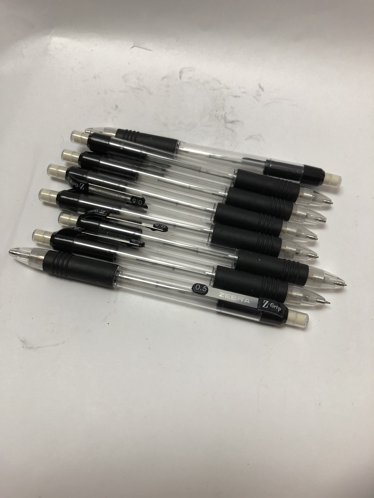 Zebra Z-Grip Loose Mechanical Pencils 0.5MM Set Of 8 A1