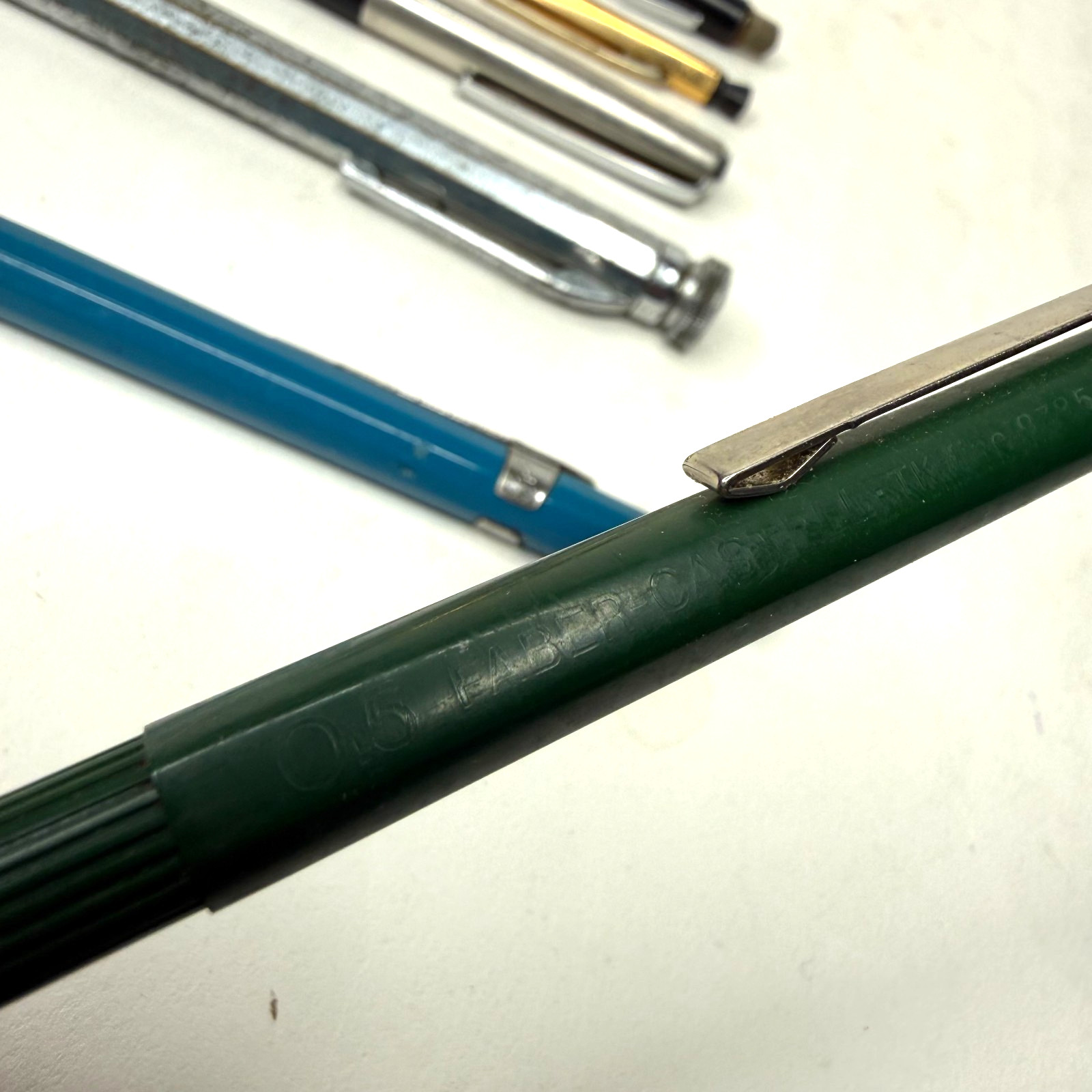 Lot of 6 Vintage Mechanical Pencils Scripto, Parker, Pentel, Magicolor, Faber