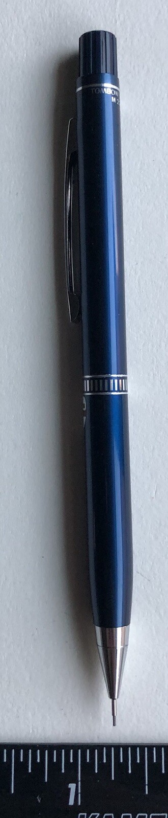 Vintage TOMBOW 500 M22 Mechanical Pencil .5mm Lead Sticker NOS Dark Blue Japan
