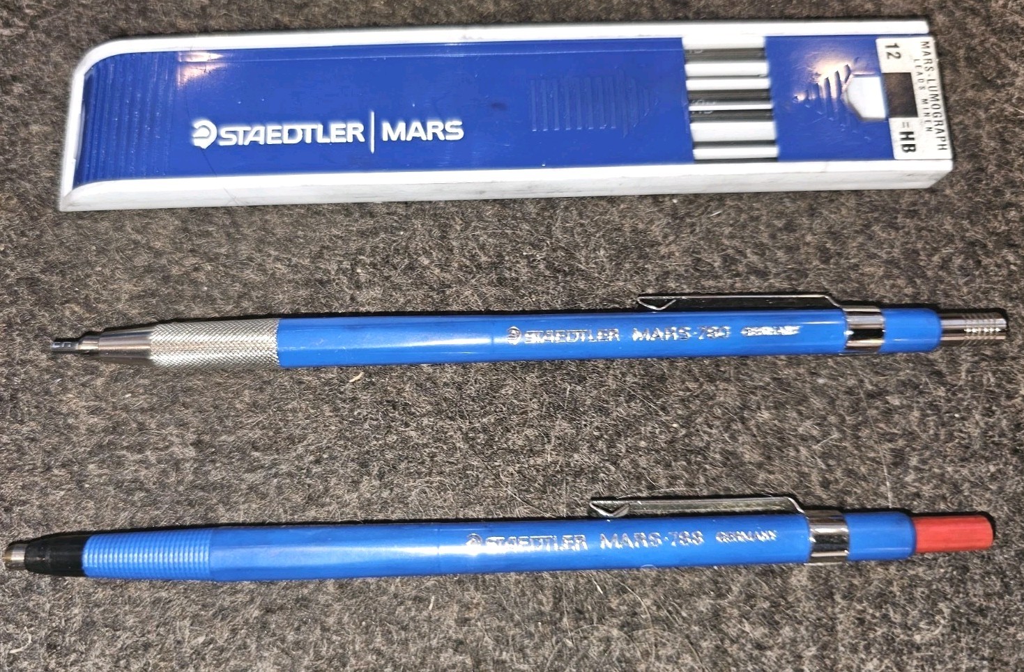 Lot Of Staedtler Mars 780 , 788 Pencils + 502 Lead Pointer + HB Leads+ Bonus