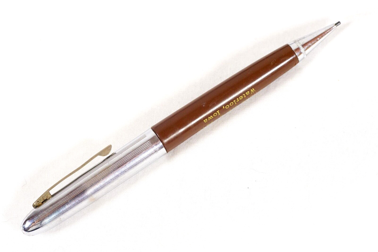 Waterloo Iowa Henry’s Standard Services Vernon Mid-Century Mechanical Pencil