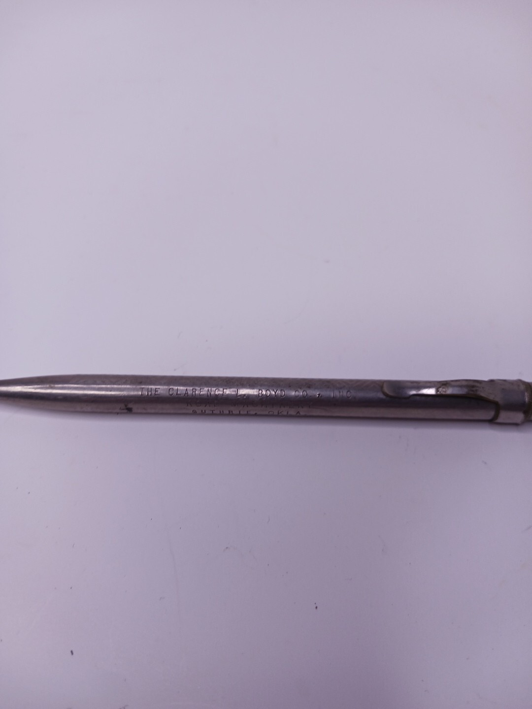 Redipoint Deco Diamond Design Silver Tone Metal Mechanical Pencil Advertising