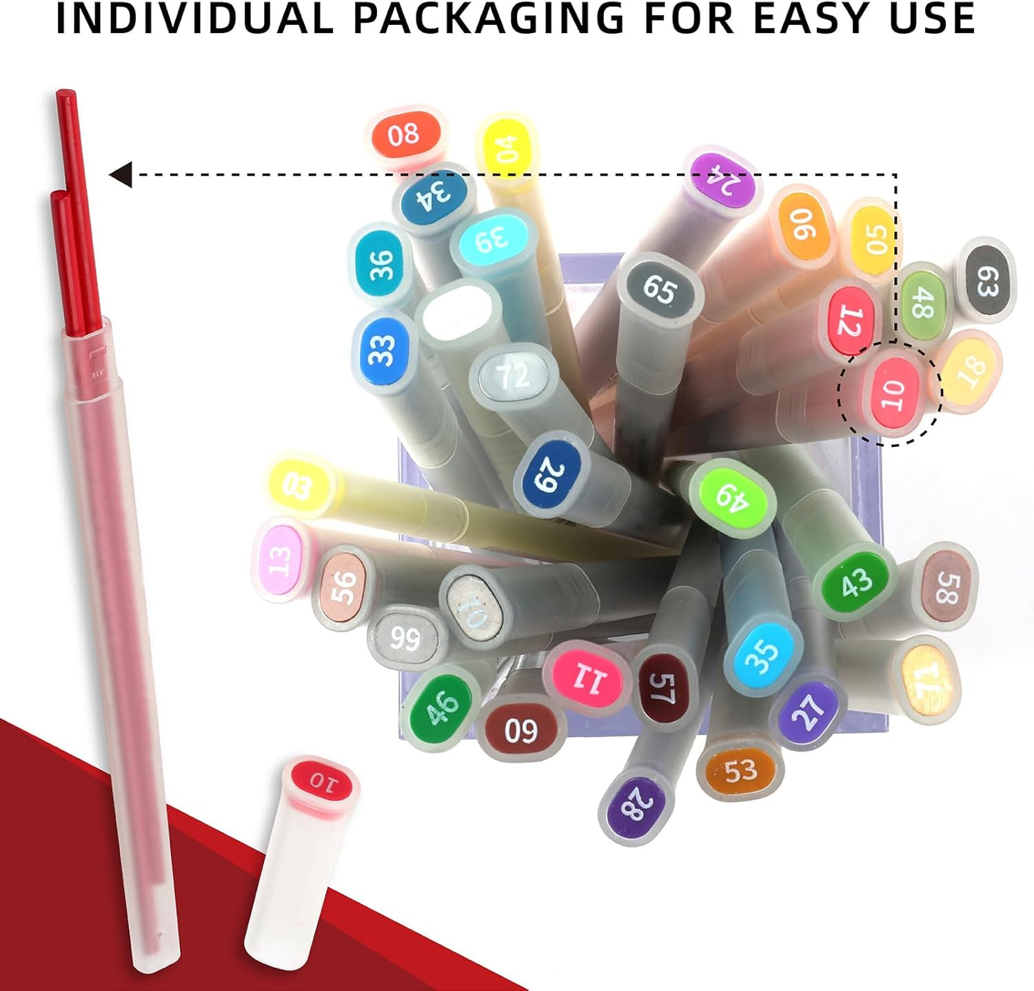 Colored Mechanical Pencil 2.6Mm for Coloring and Drawing, Mechanical Colored Pen