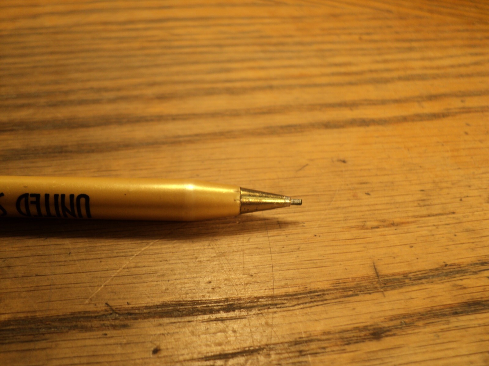Vintage Mechanical Pencil Advertising United States Check Book Company Omaha