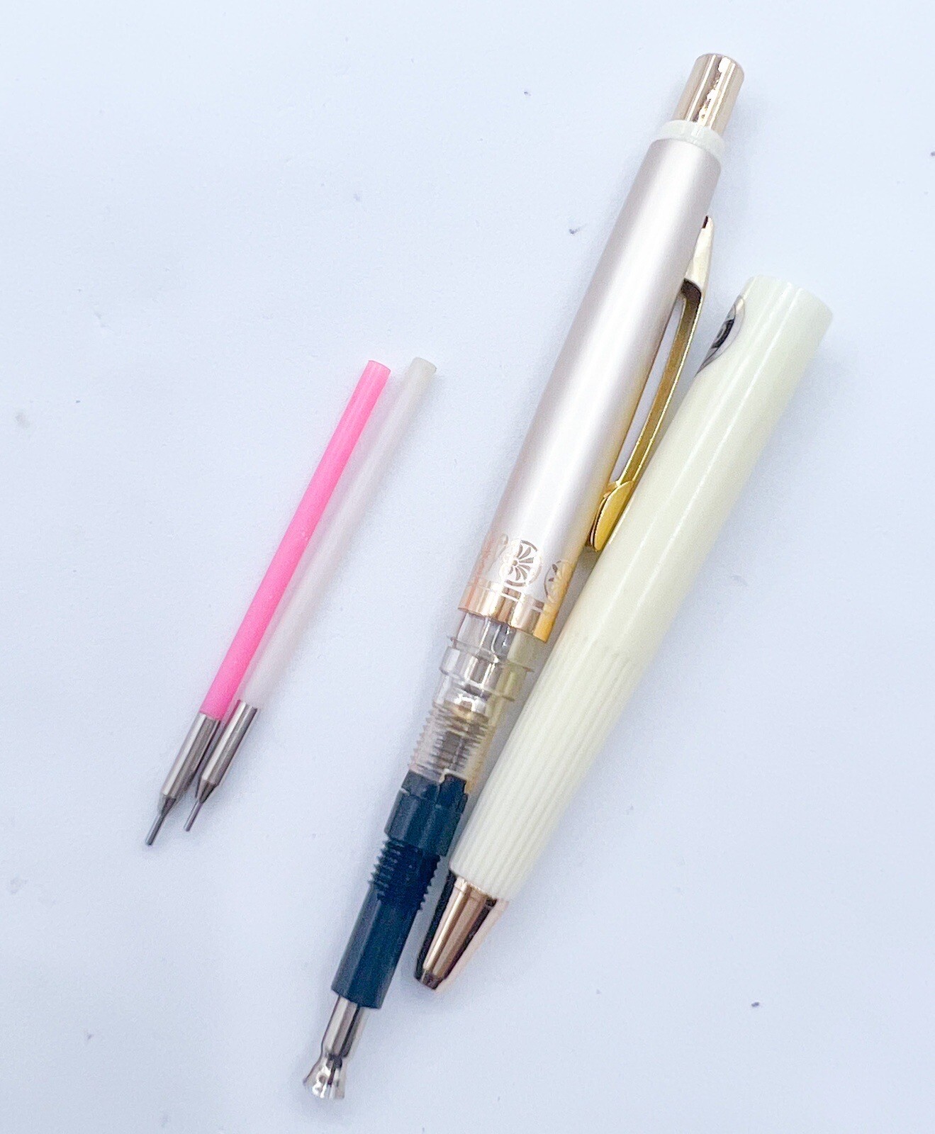 NOS Sailor Cassette Mechanical Pencil 0.3/0.5 Changeable Manual Retractable Tip