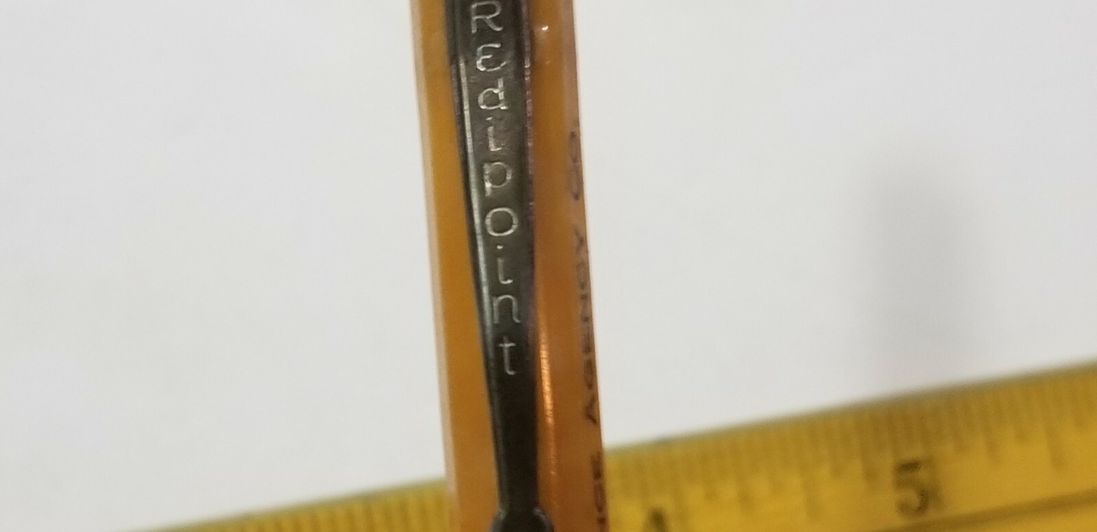REDIPOINT Advertising BOWERSOX INSURANCE St Louis 1930s Vtg Mechanical Pencil A1