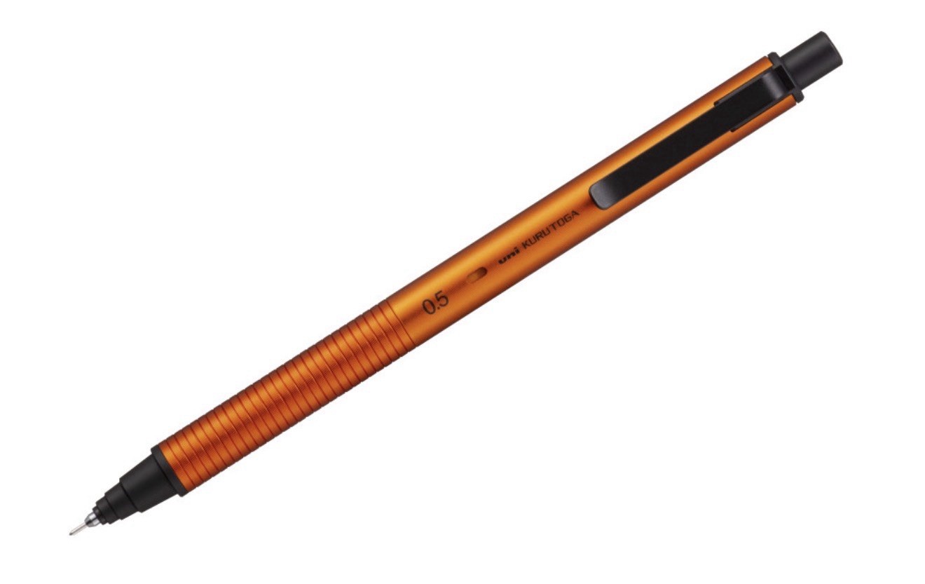 KURU TOGA METAL Mechanical Pencil 0.5mm Sunrise Orange Limited Edition