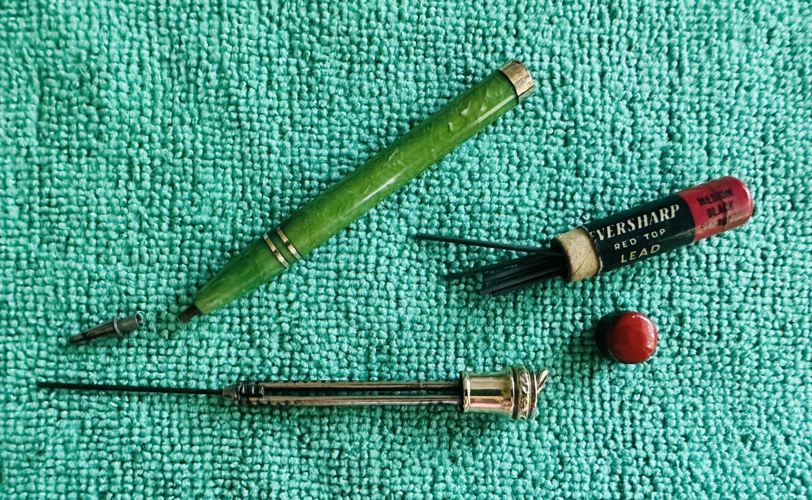 Vintage WAHL-EVERSHARP Ring Top Gold Filled Mechanical Pencil – Extra 1.1mm Lead
