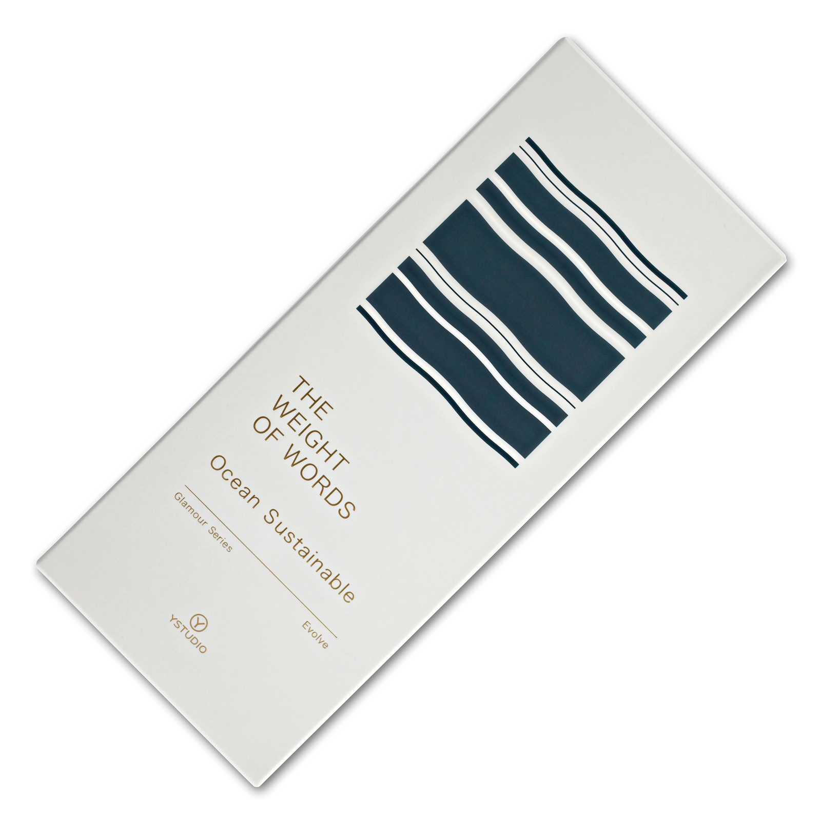 ystudio Ocean Sustainable Ballpoint Pen in Sea Indigo – NEW in original box