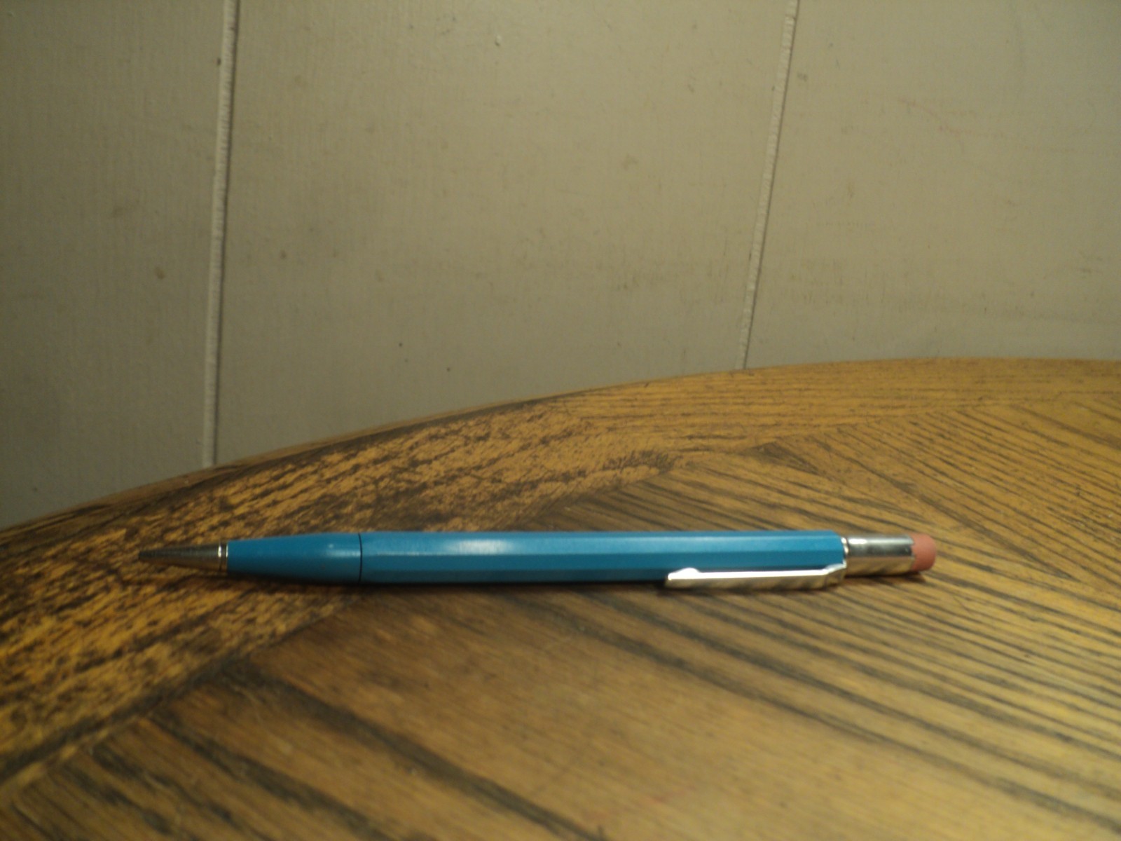 Vintage Autopoint Mechanical Pencil Blue Body & Tip 5-1/2″ Long USA