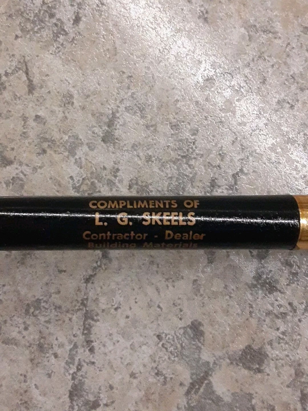 Vintage Wings USA Mechanical Pencil L.G. Skeels Contractor Eau Claire Wis.