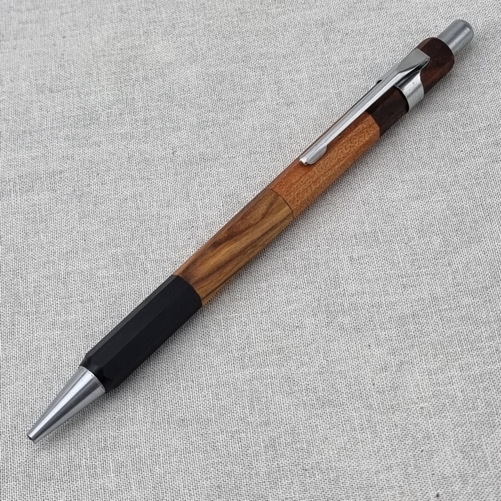 Hand Crafted 2.0mm Mechanical Pencil with Octagonal Wood Barrel
