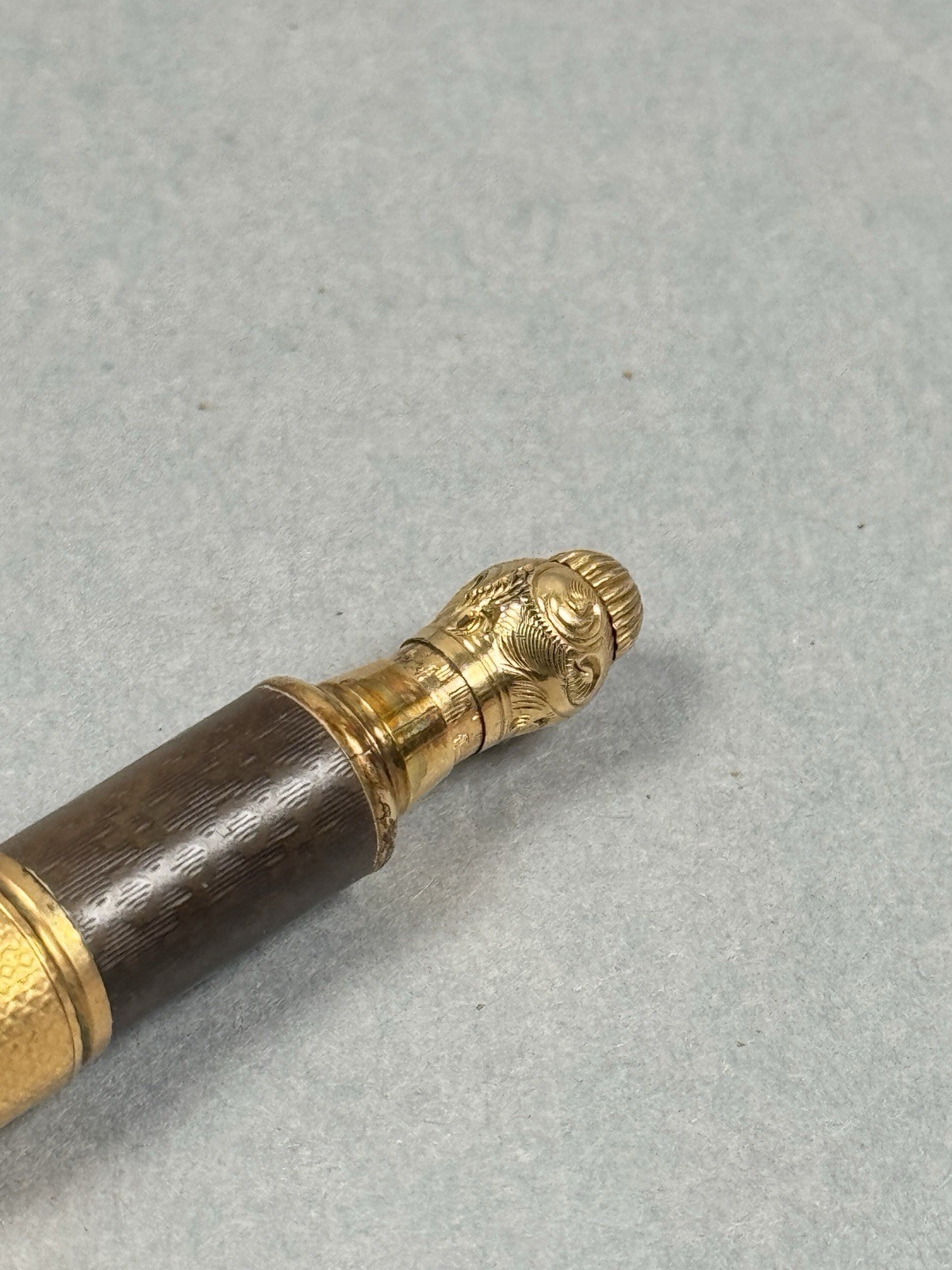 Antique Victorian Telescoping Mechanical Pencil Fountain Pen