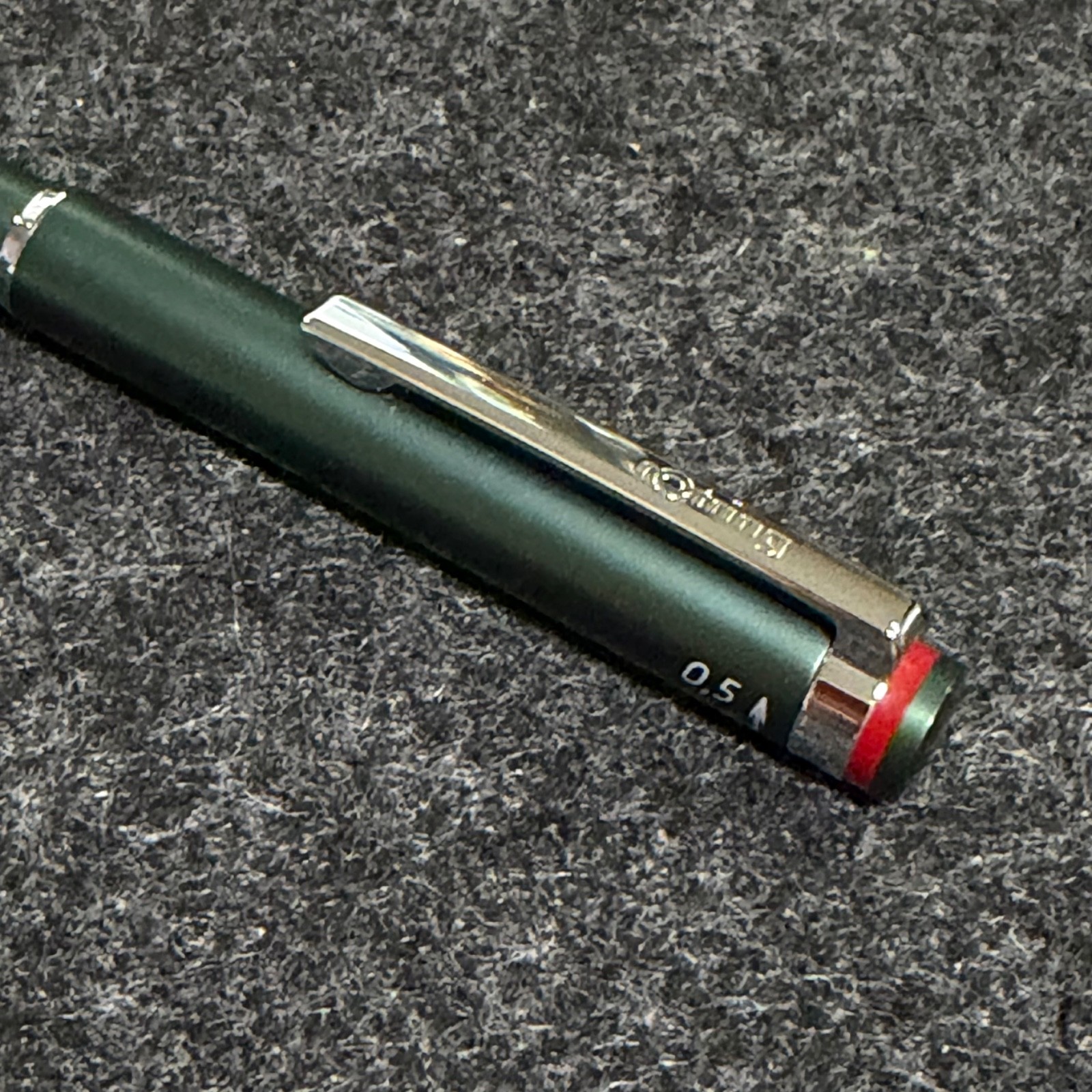 rOtring Esprit Telescopic Pencil 0.5mm Metallic Dark Green NOS New