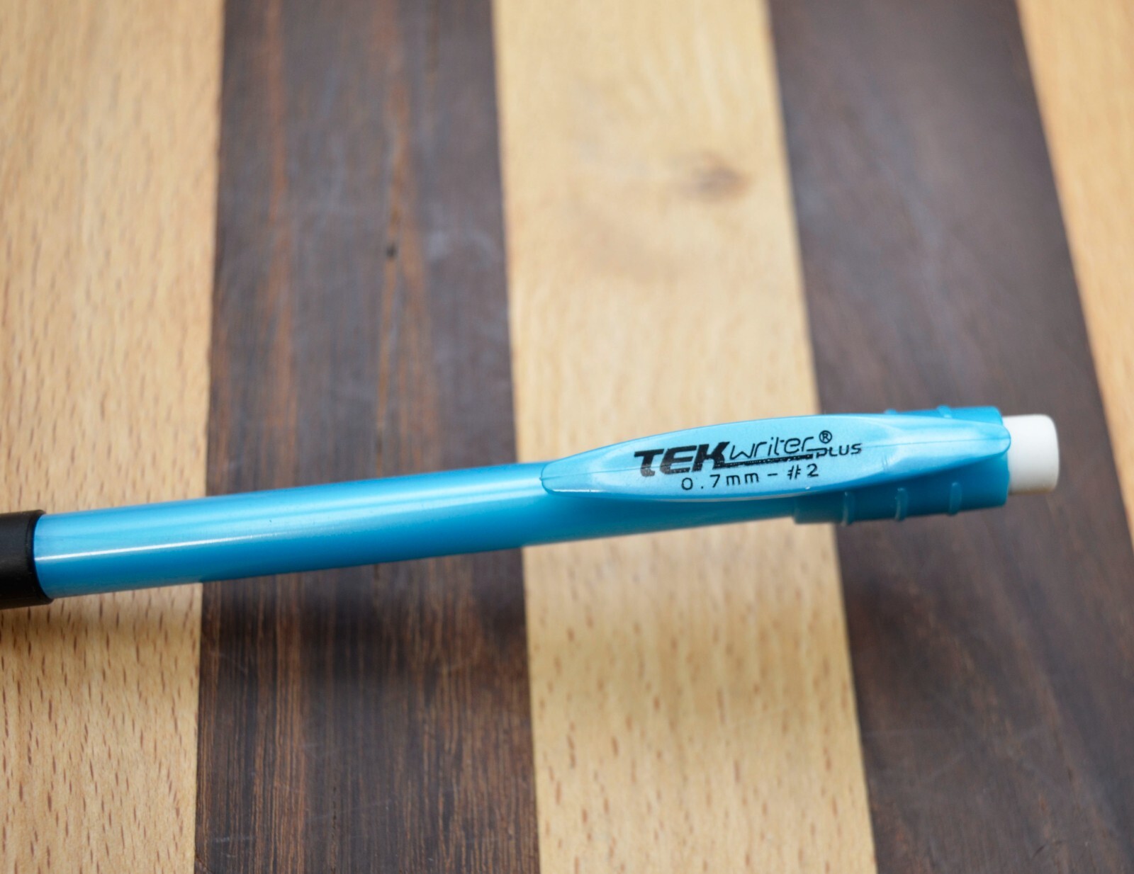 NEW Tek Writer Plus Mechanical Pencils 0.7mm #2 Various Colors With Erasers