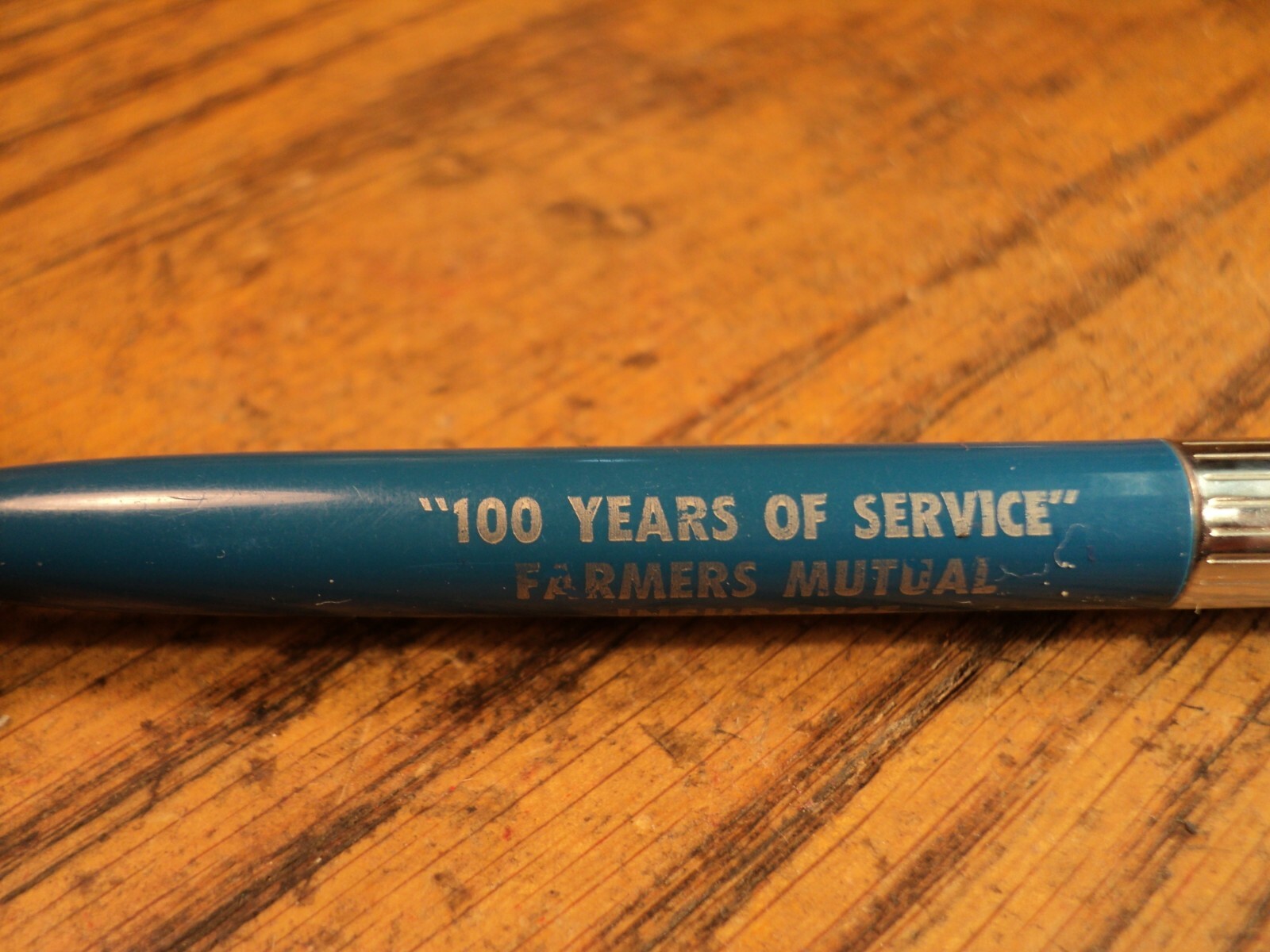 Vintage Sheaffer Mechanical Pencil Advertising Farmers Mutual Insurance Osage IA
