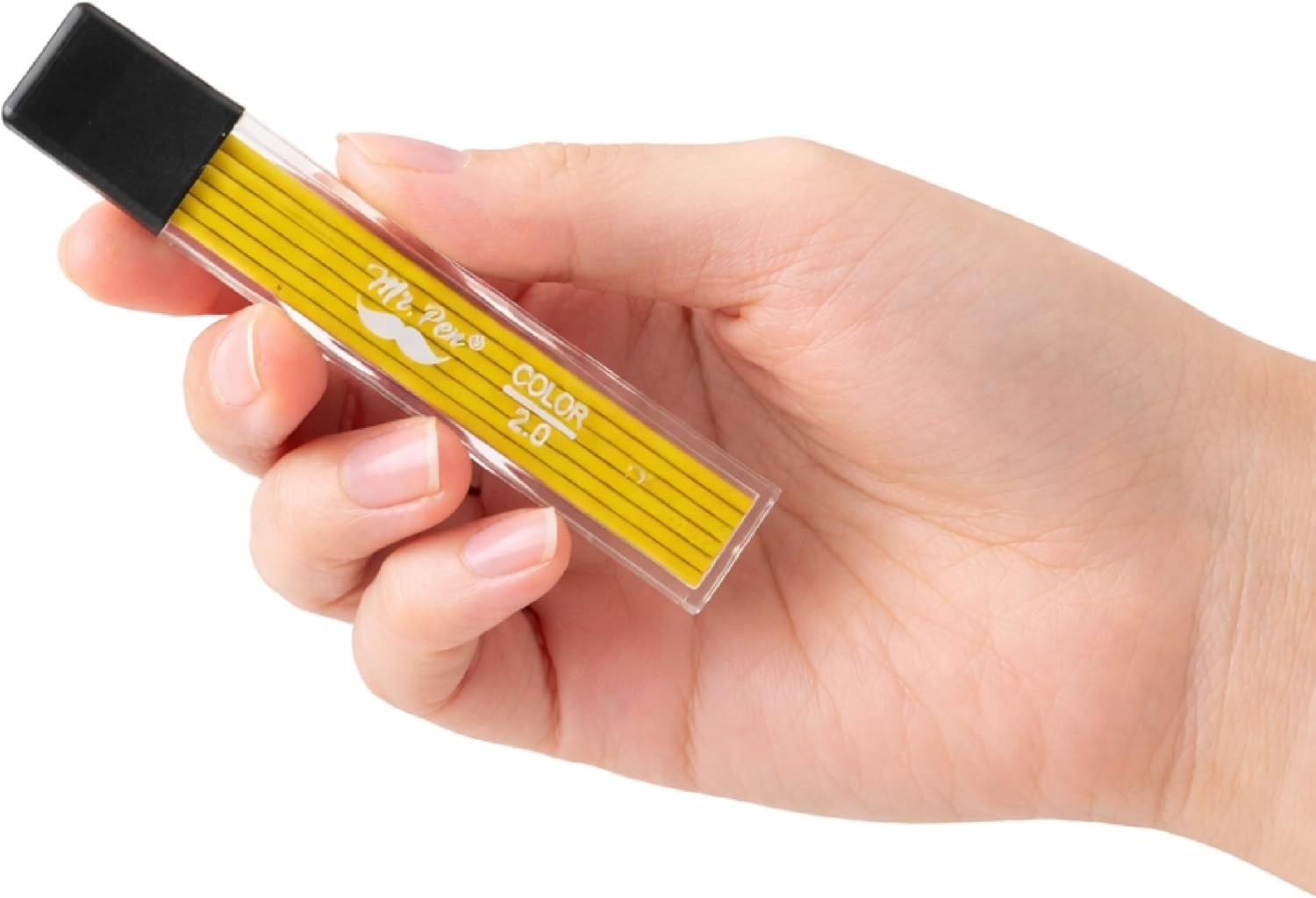 2.0 mm High-Visibility Yellow Lead Refills – Perfect for Woodworking & Drafting
