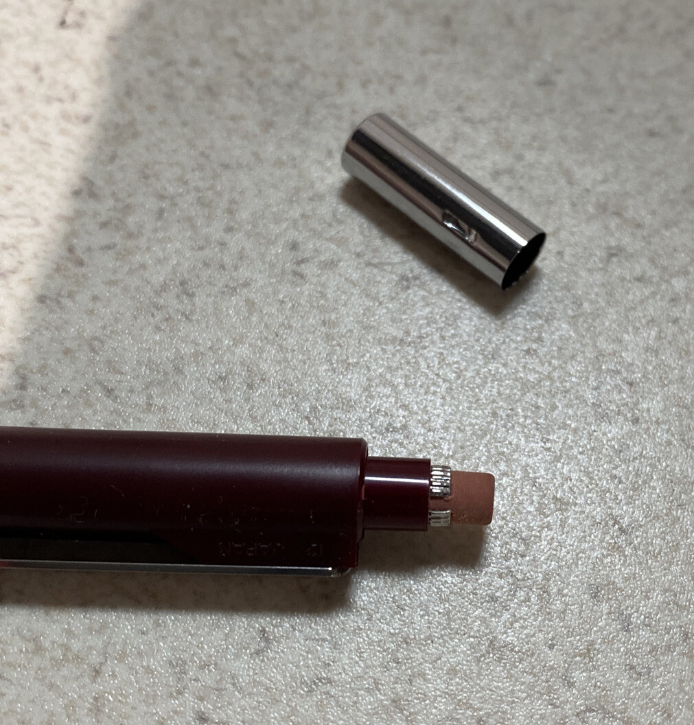 Vintage Berol Cassette CA-7 XL 0.7mm Mechanical Pencil Fine Maroon Barrel NOS