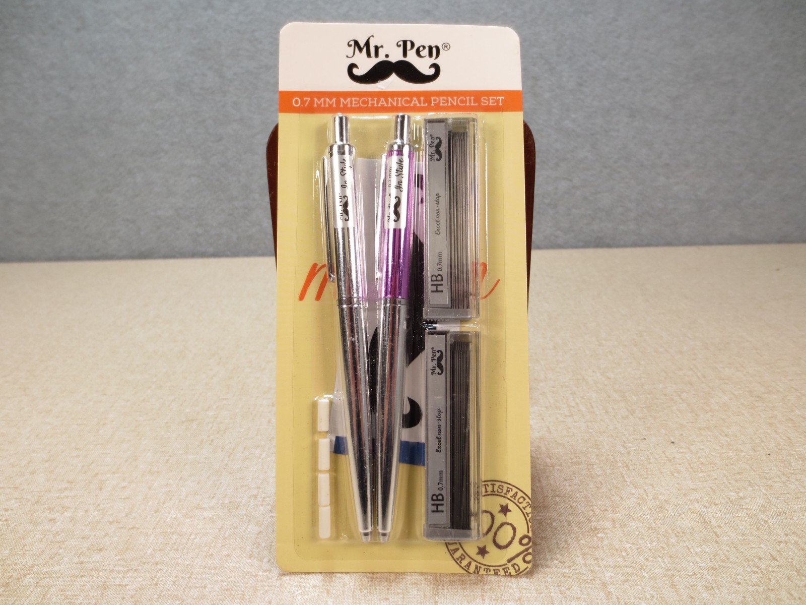 Mr. Pen Mechanical Pencils 0.7 Pack of 2 Metal Mechanical Pencil with Lead NOS