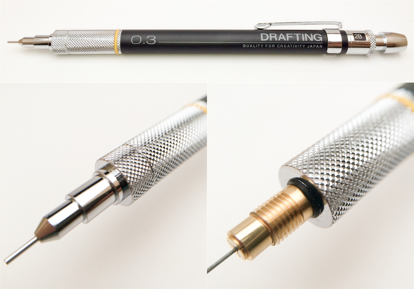 (rare) Mechanical Drafting Pencil 0.3mm Japan TAKEDA Precision CREATIVITY