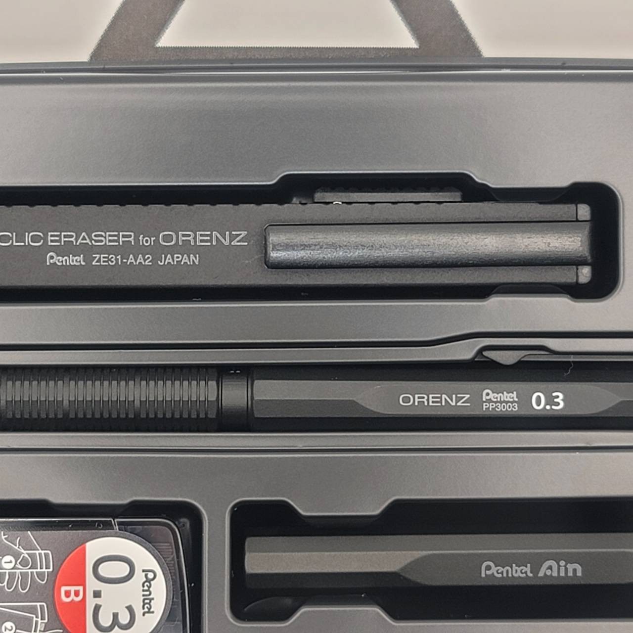 Pentel ORENZNERO LIMITED SET mechanical pencil Exclusive Black color 0.3ｍｍ