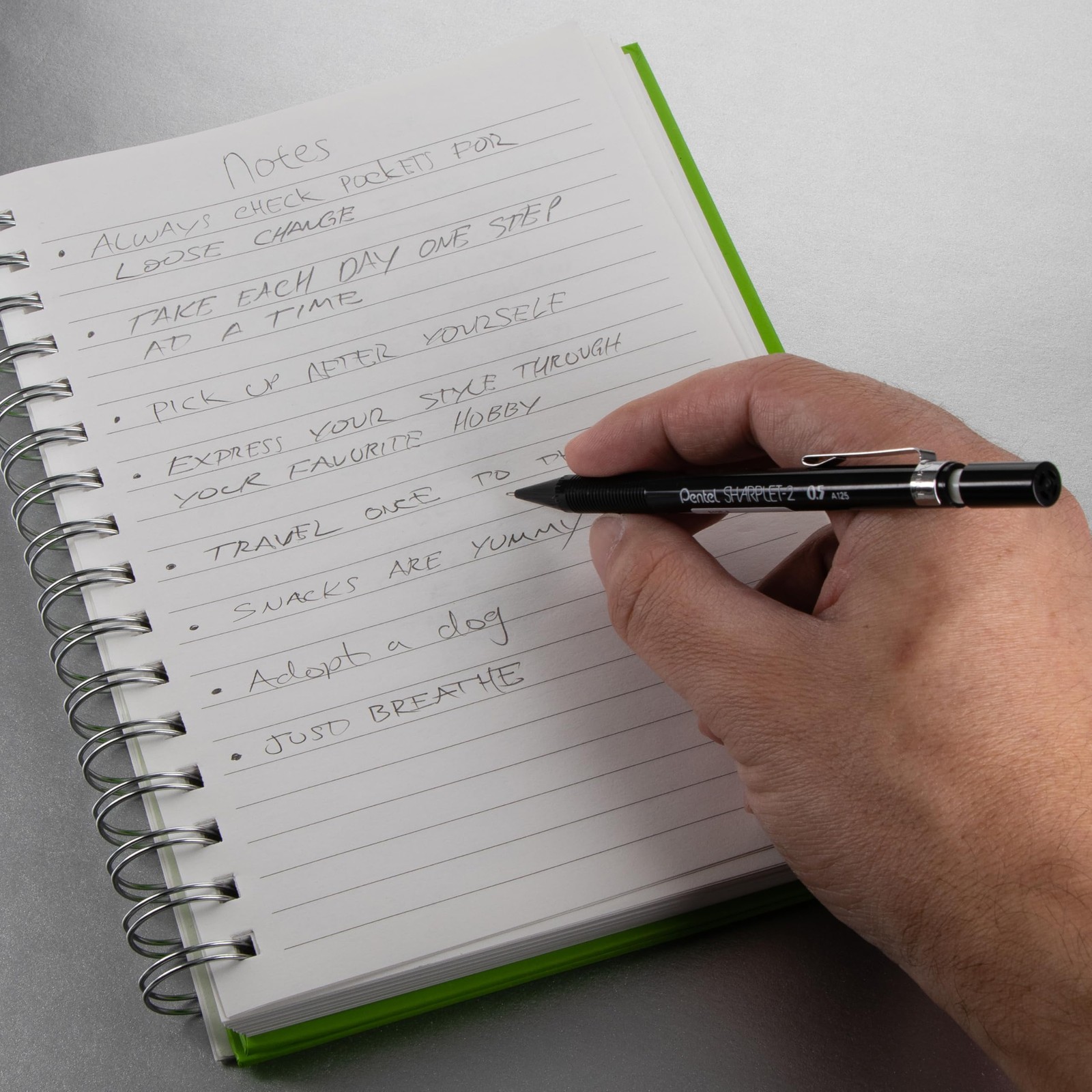 Pentel Sharplet-2 Automatic Pencil, (0.5mm), Black, 1 Pack (A125BP-K6)