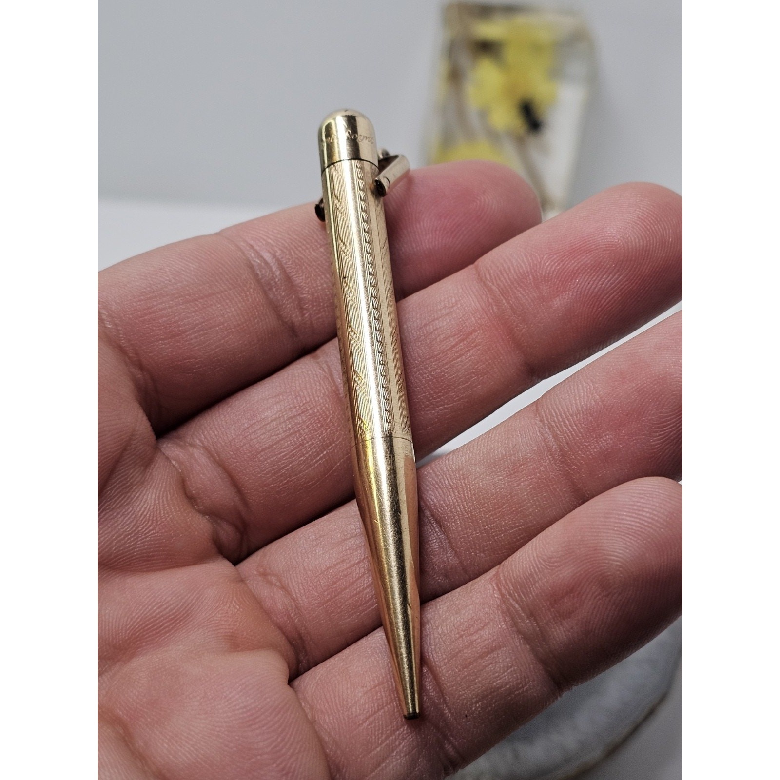 Antique Gold Filled Pencil (Untested mechanism)